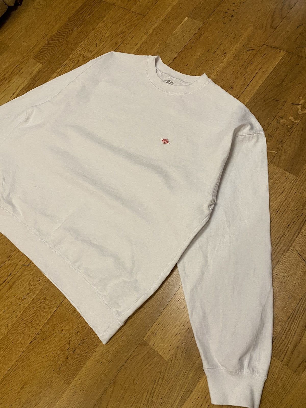 Danton Danton Vetements de Travail- white Sweatshirt Crewneck Size US S / EU 44-46 / 1 - 3 Thumbnail
