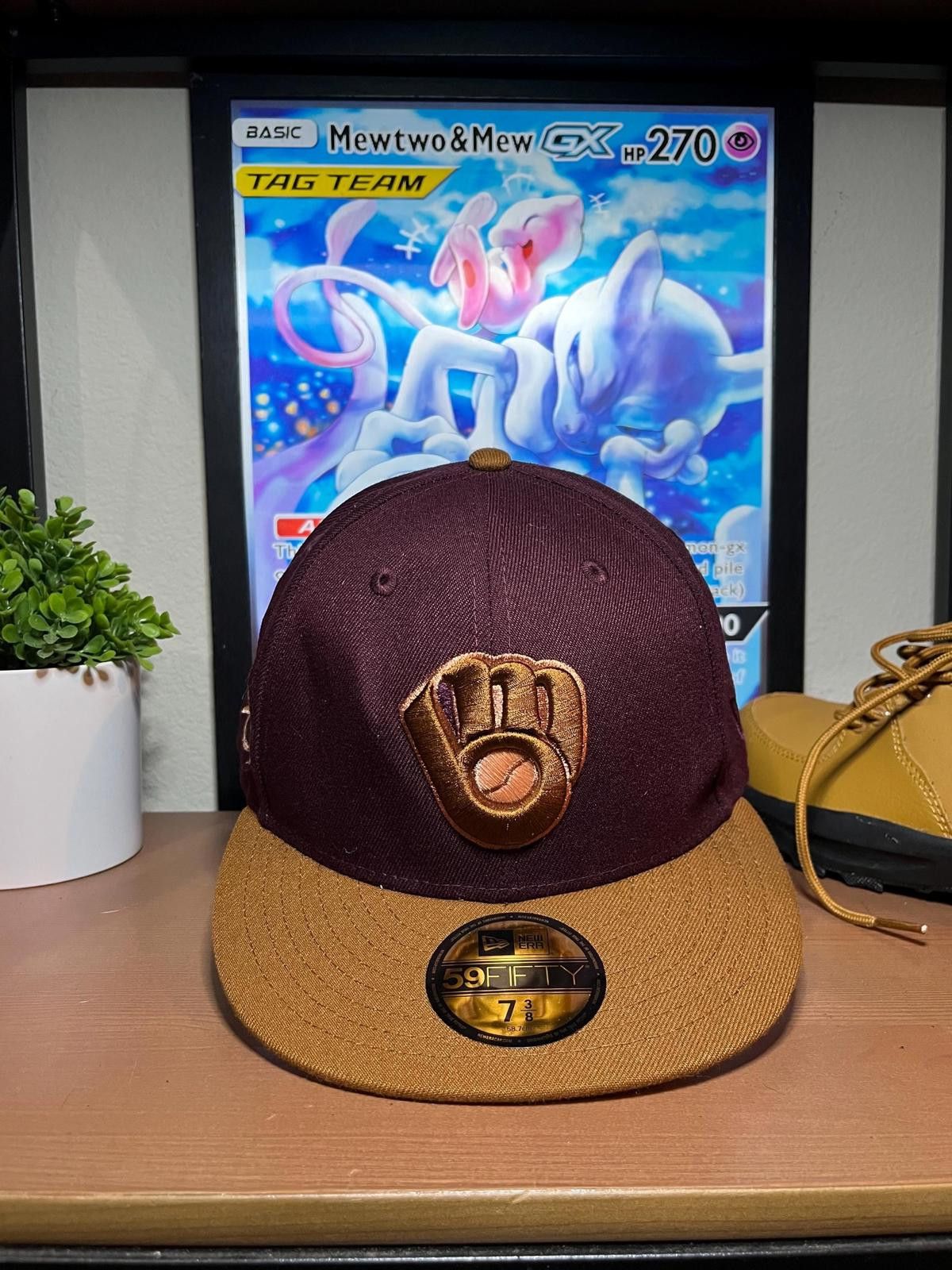 Other Milwaukee Brewers 40th Anniversary Fitted Hat (7 - 3/8) Size ONE SIZE - 1 Thumbnail