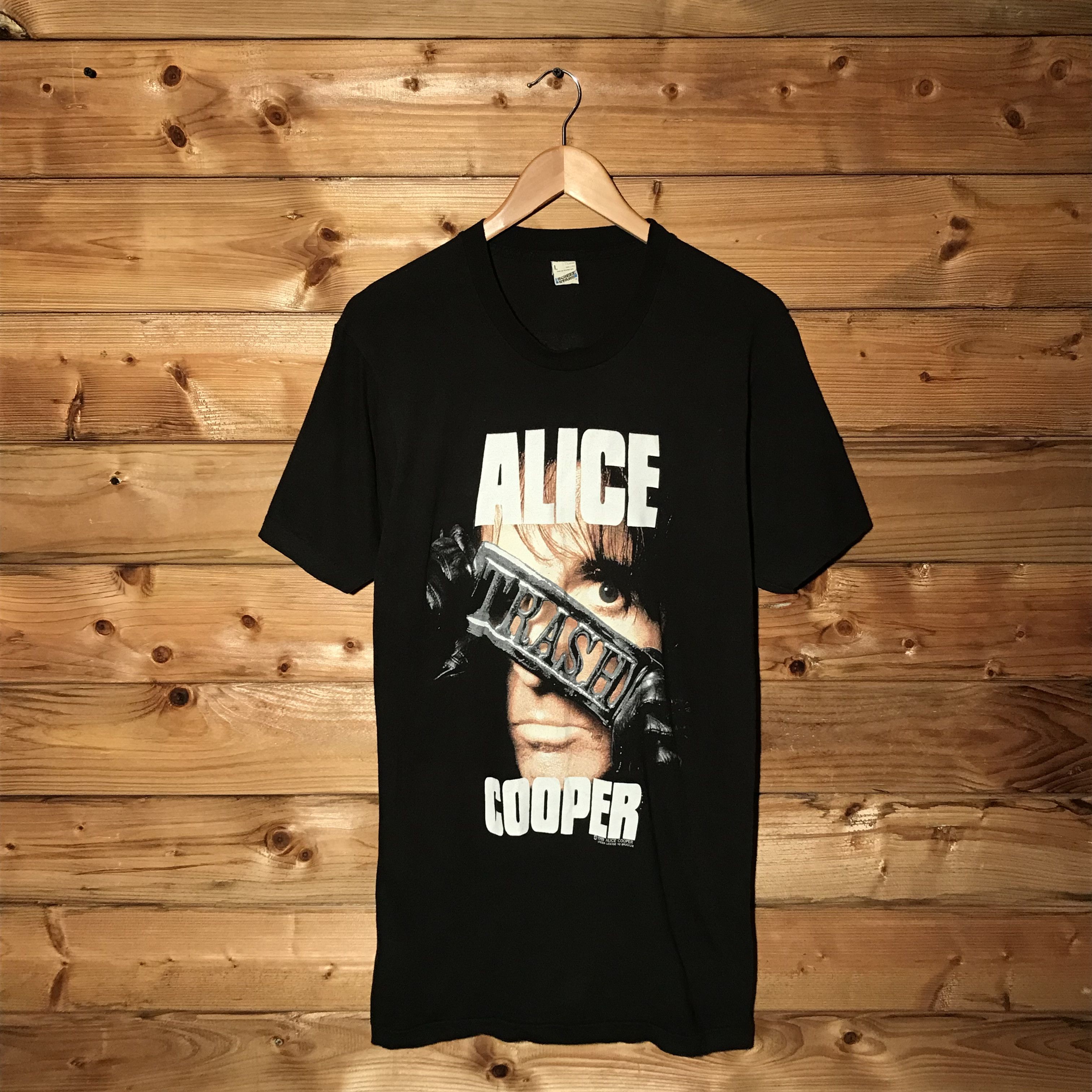 Band Tees × Brockum × Vintage ‼️VINTAGE ALICE COOPER TRASH ! 89s 