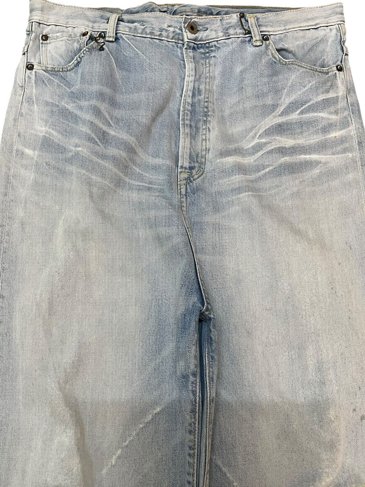 Journal Standard Vintage Journal Standard Baggy Faded Buckle Belt Denim Size US 35 - 2 Thumbnail