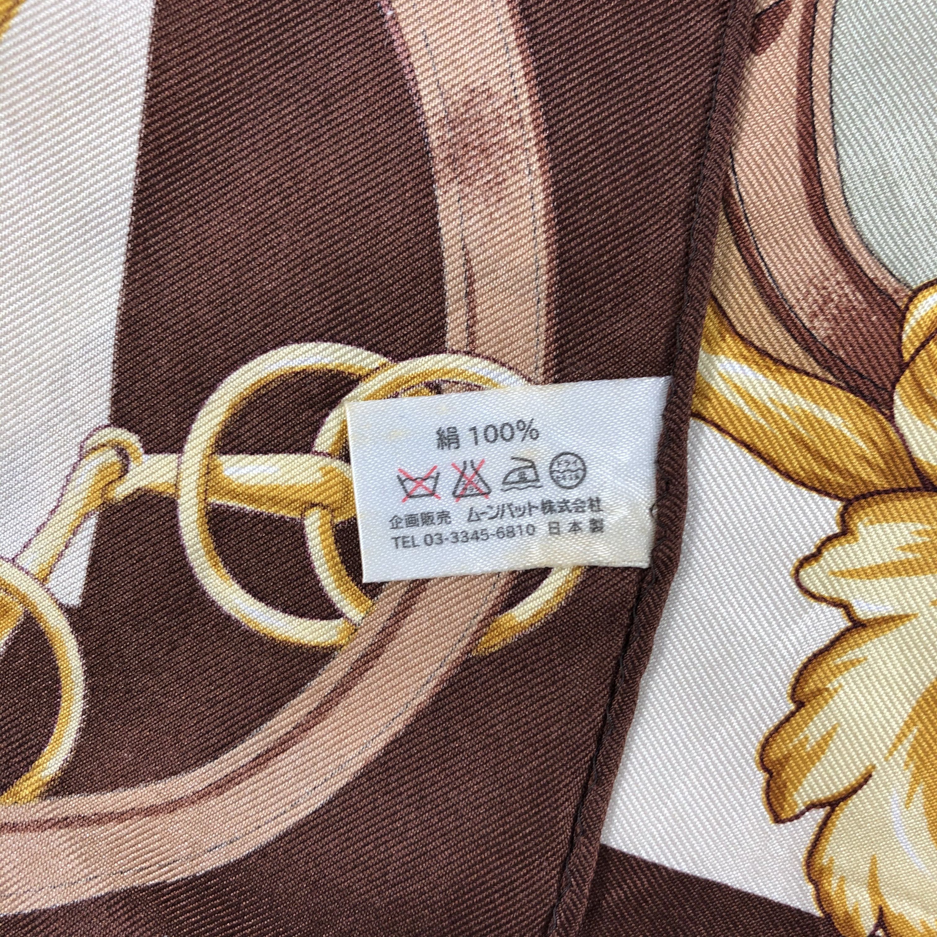 Lancel Vintage Lancel Silk Scarf Size ONE SIZE - 5 Thumbnail