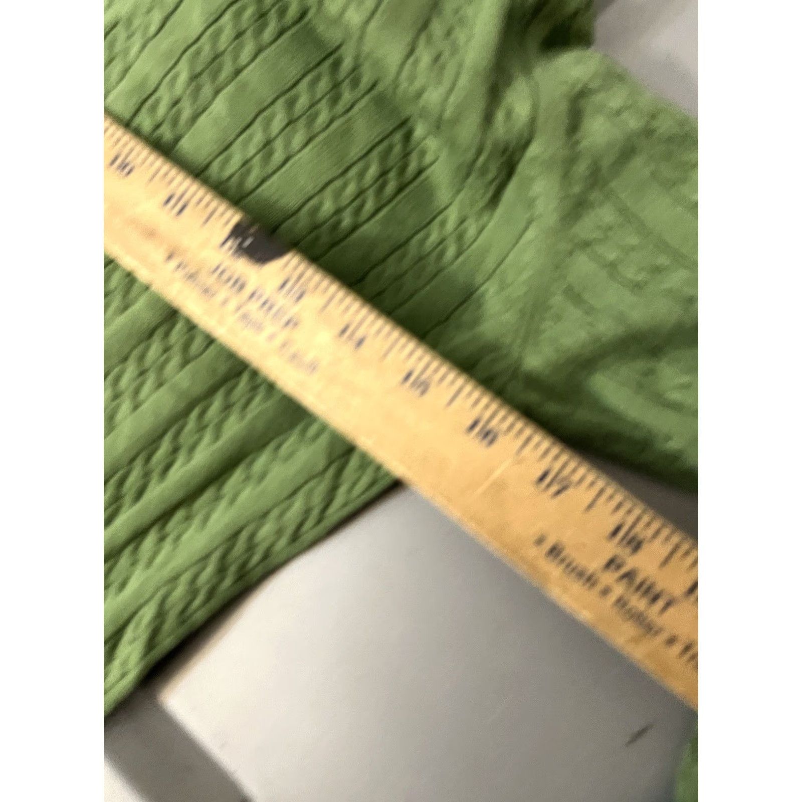 Tommy Hilfiger VINTAGE Tommy Hilfiger Women's Green Cable-Knit V-Neck Pullover Sweater L Size L / US 10 / IT 46 - 5 Thumbnail