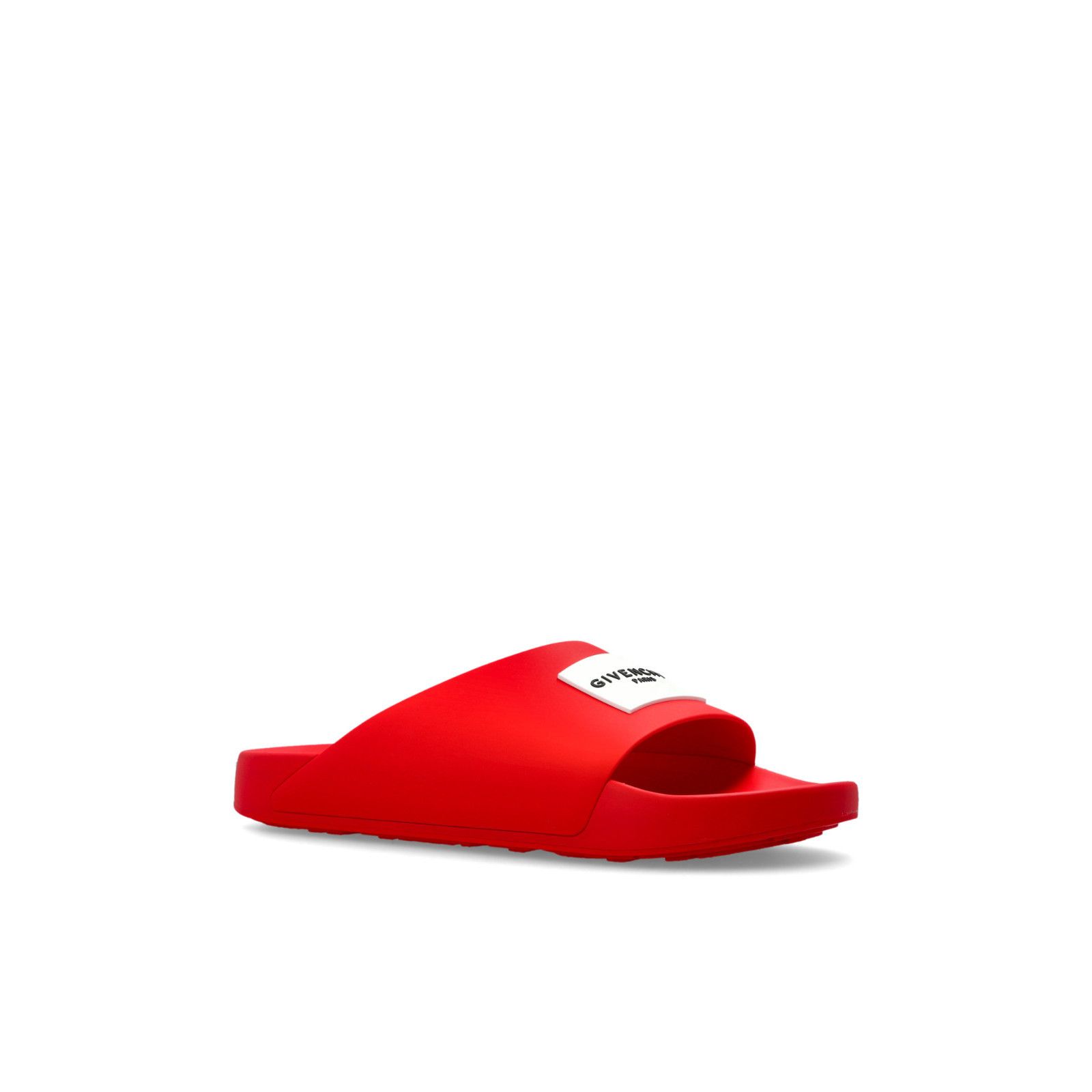 Givenchy GIVENCHY Red Rubber Slides New & Authentic (Men's size:9;) Size US 9 / EU 42 - 2 Thumbnail