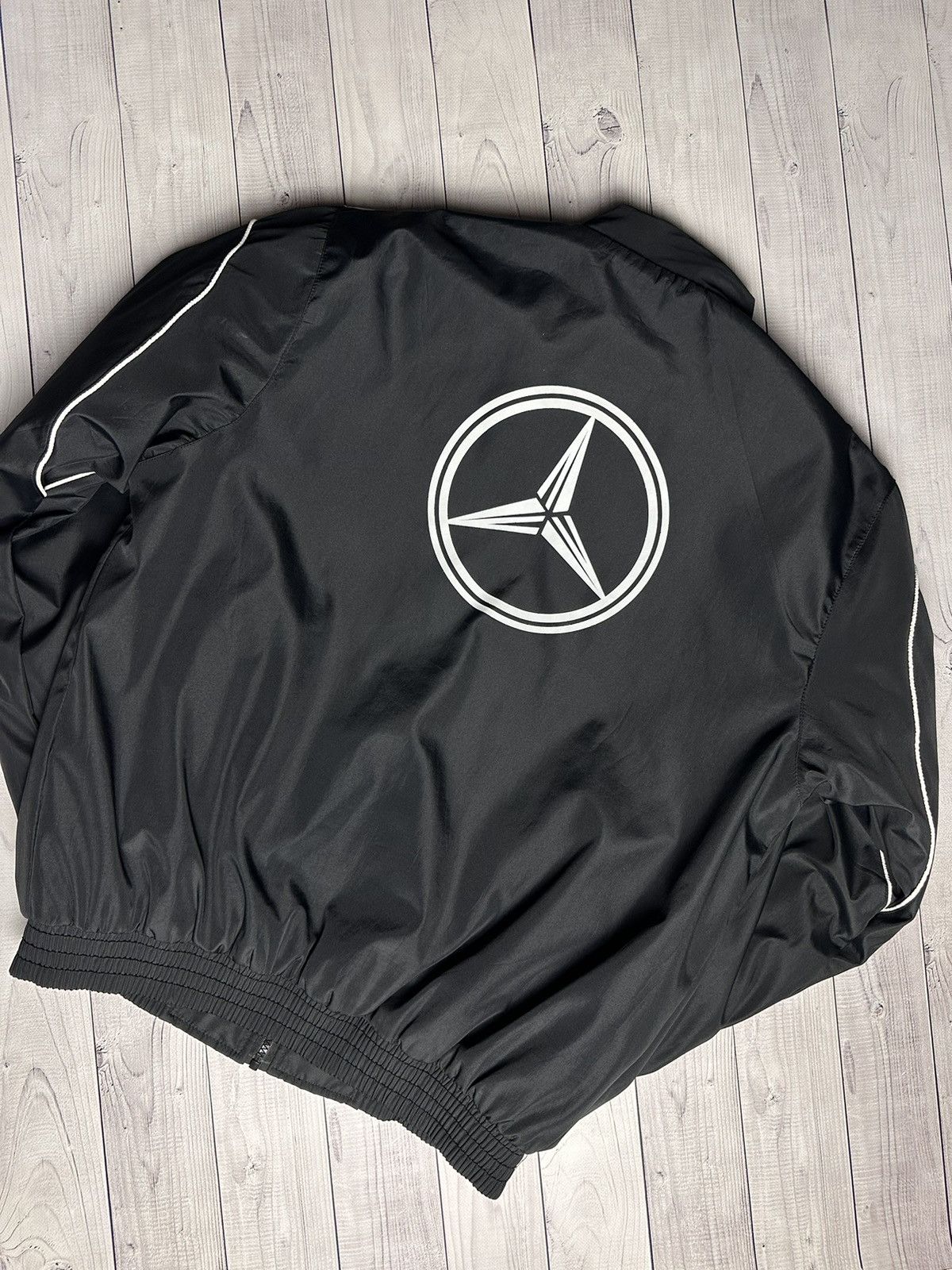 Mercedes-Benz Vintage Mercedes Benz racing jacket reversible rare logo Size US L / EU 52-54 / 3 - 4 Thumbnail