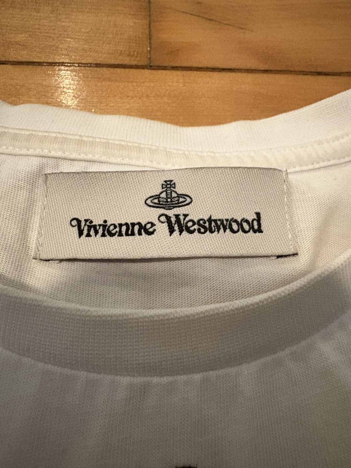 Vivienne Westwood Vivienne Westwood white cotton t-shirt Size US M / EU 48-50 / 2 - 4 Thumbnail