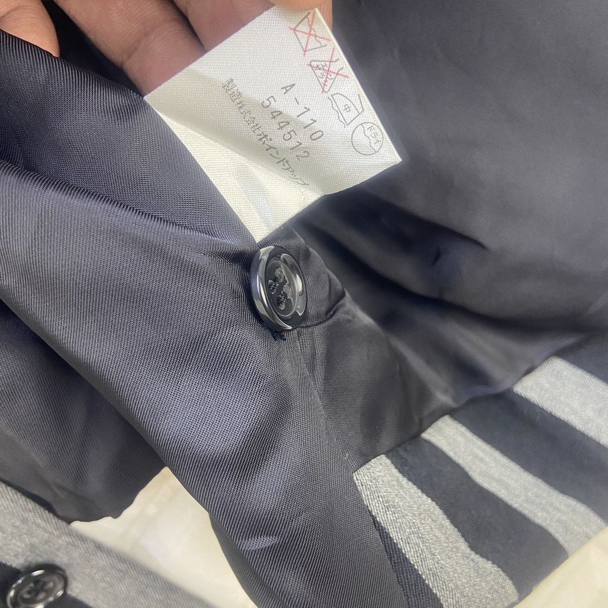 Hai Sporting Gear Hai Sporting Gear by Issey Miyake Striped Vests Size US XS / EU 42 / 0 - 12 Thumbnail