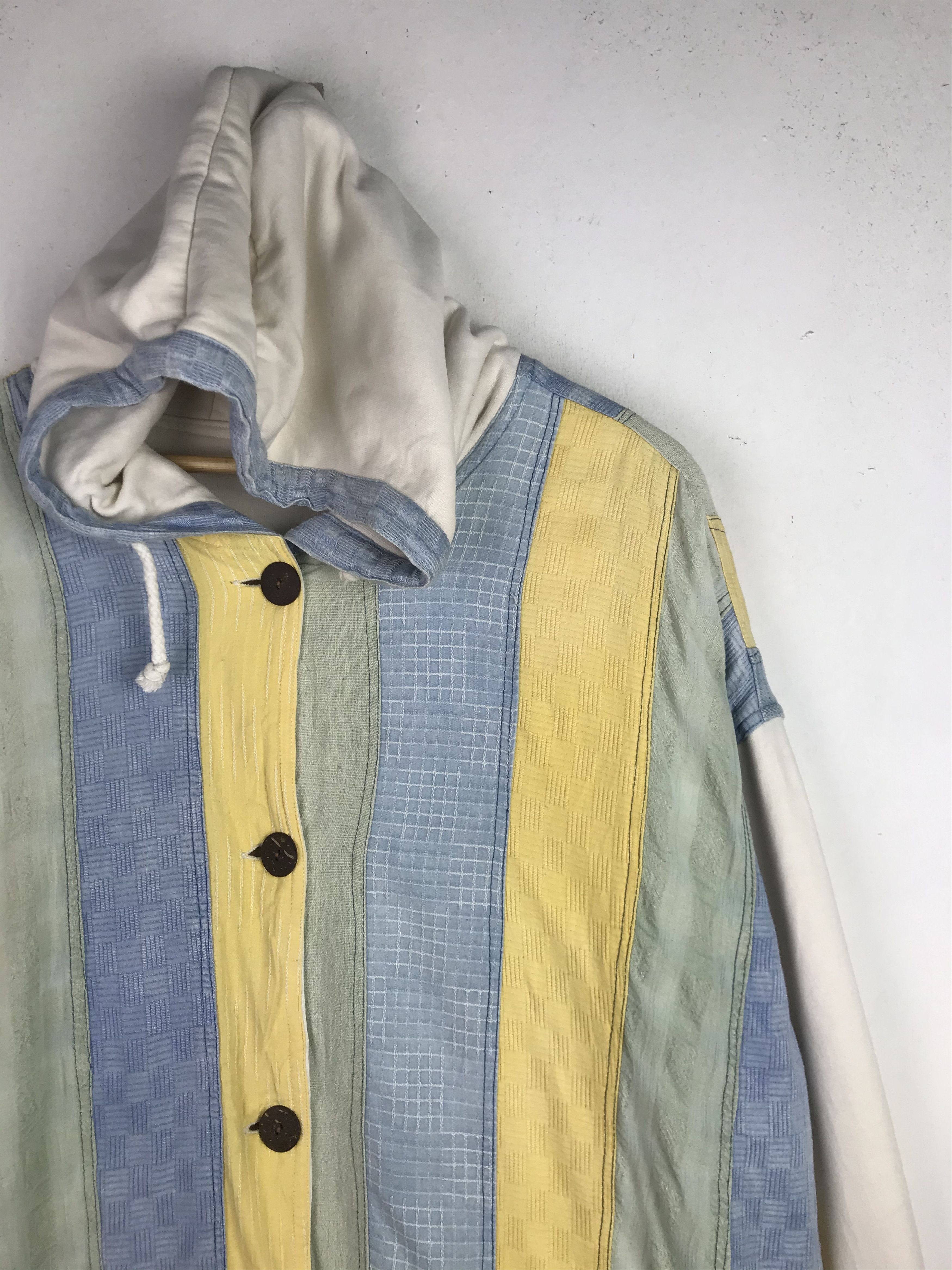 Japanese Brand × Vintage Vintage Al Radeo Patch Long Jacket Inspired By Kapital Size US XXL / EU 58 / 5 - 11 Thumbnail