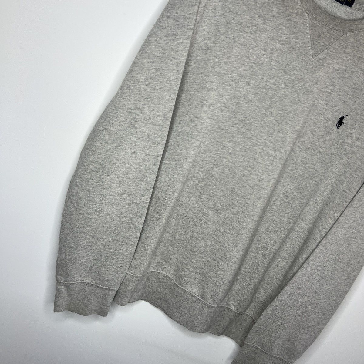 Polo Ralph Lauren Vintage Polo Ralph Lauren Sweatshirt Crewneck Grey Pony Logo Size US XL / EU 56 / 4 - 3 Thumbnail