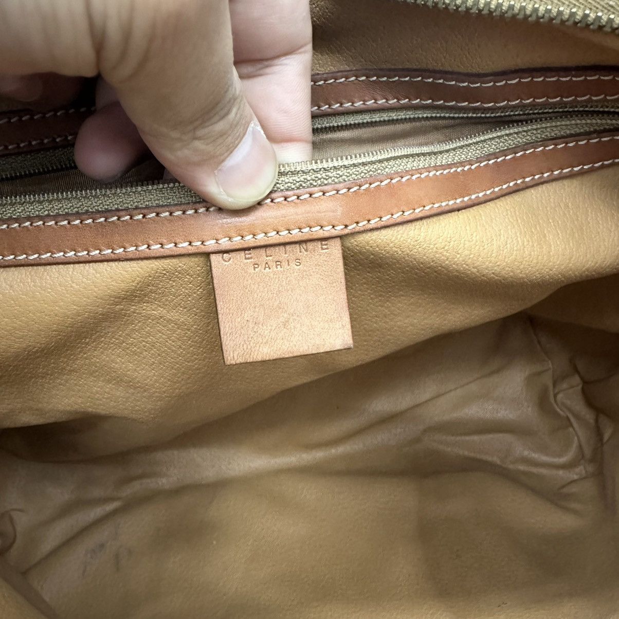 Celine ‼️YES‼️ AUTHENTIC CELINE MACADAM LARGE TOTE BAG Size ONE SIZE - 12 Thumbnail