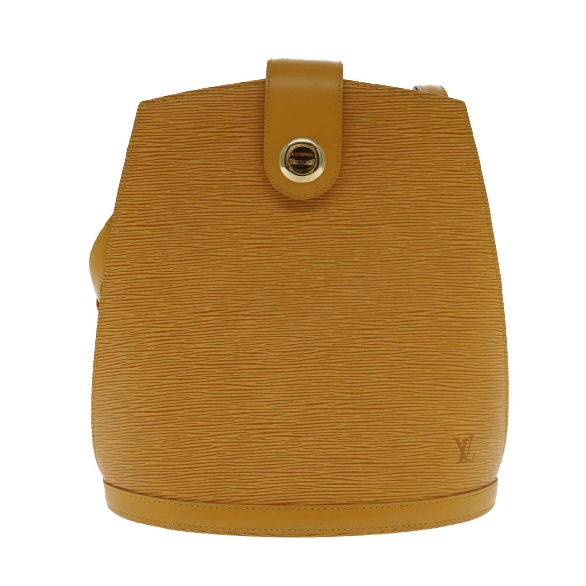 Louis Vuitton Cluny Yellow Leather Shoulder Bag (Pre-Owned) Size ONE SIZE - 1 Thumbnail
