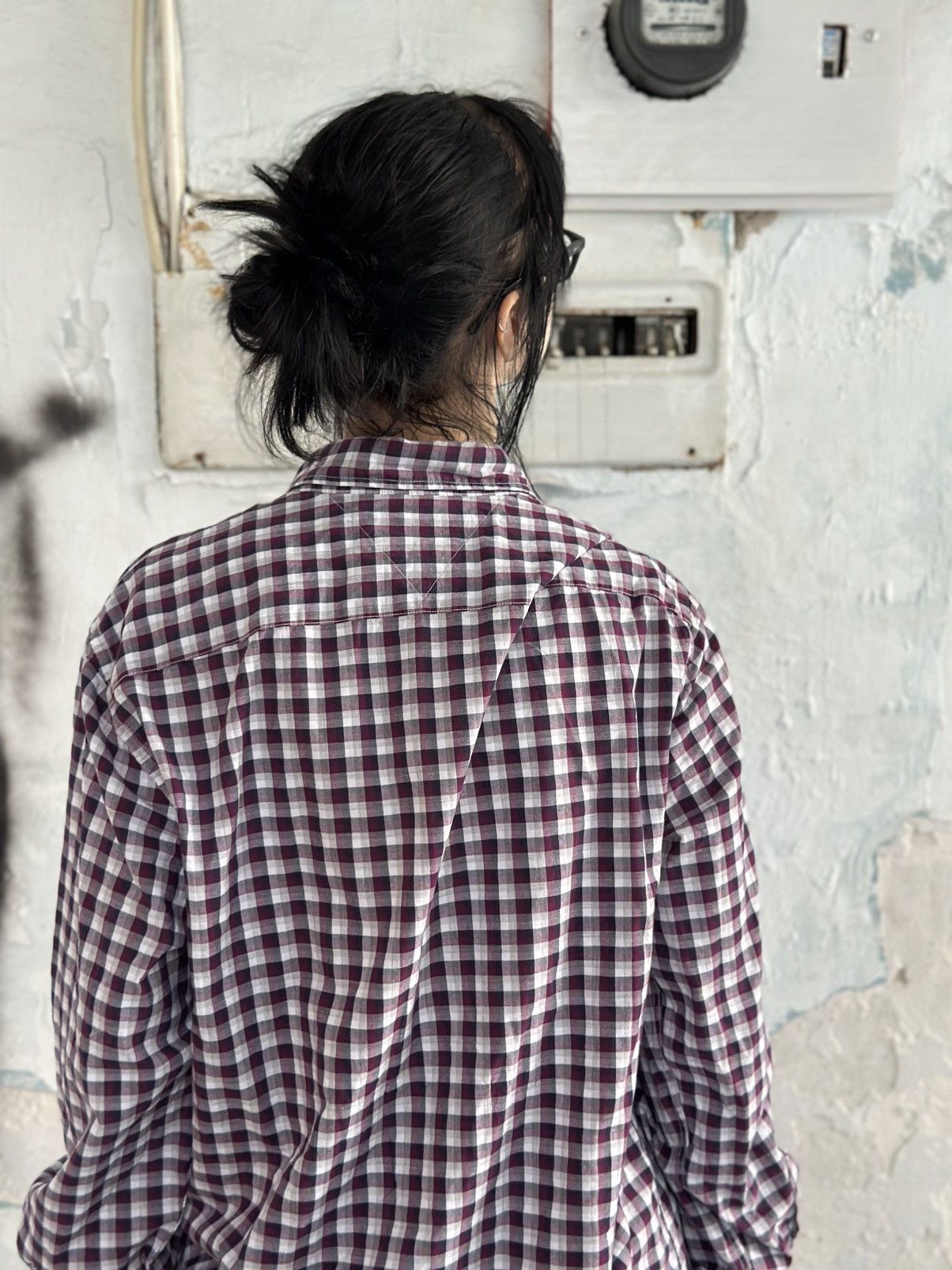 Tommy Hilfiger VTG Tommy Hilfiger Checked Shirt Size L Y2K 00s Old Money Size US L / EU 52-54 / 3 - 10 Thumbnail