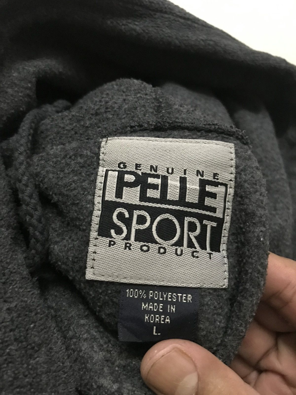 Pelle Pelle SWEATSHIRT PELLE PELLE FLEECE BIG SPELLOUT Size US L / EU 52-54 / 3 - 6 Thumbnail