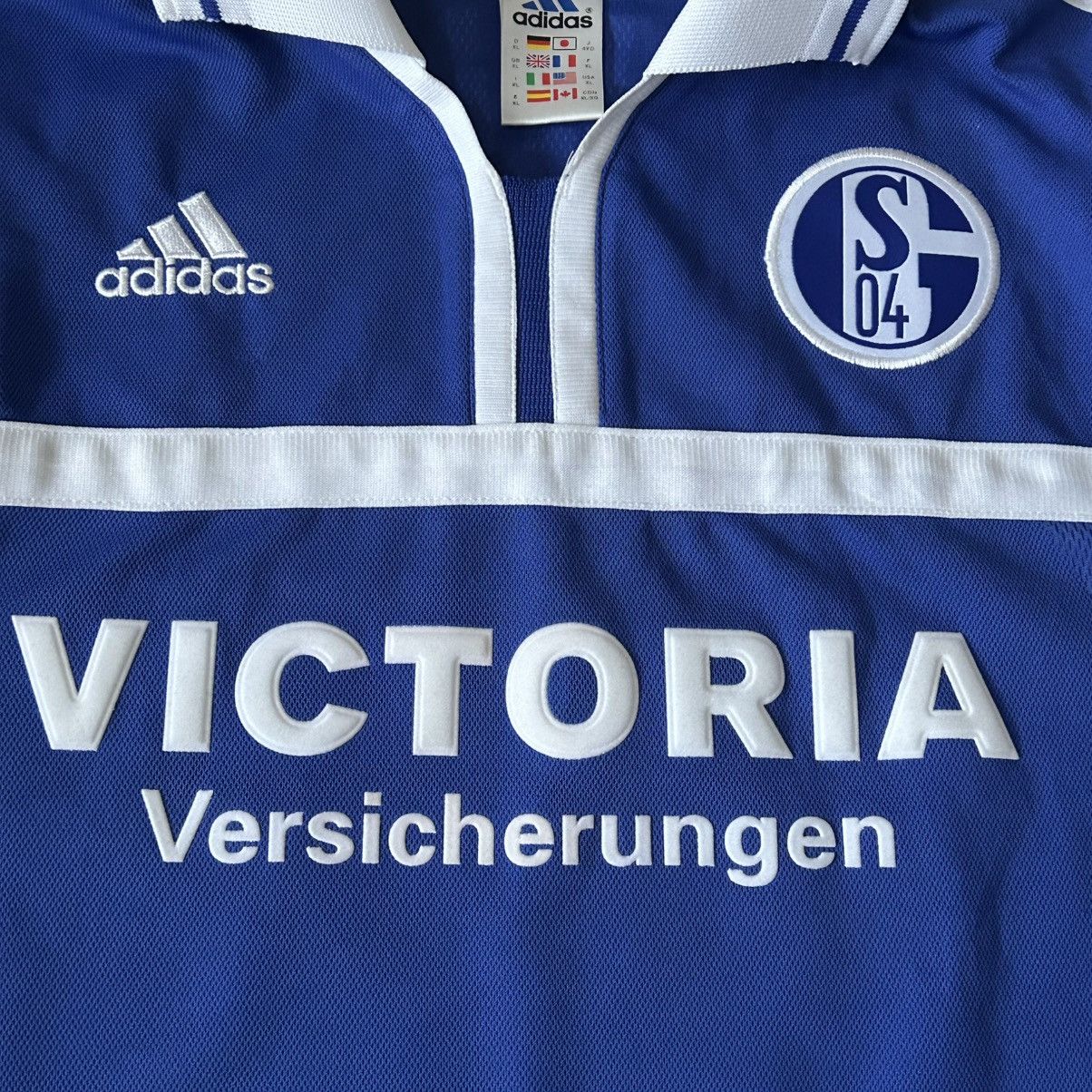Adidas Vintage Adidas Shalke 04 2000-2001 Jersey Size US XL / EU 56 / 4 - 9 Thumbnail