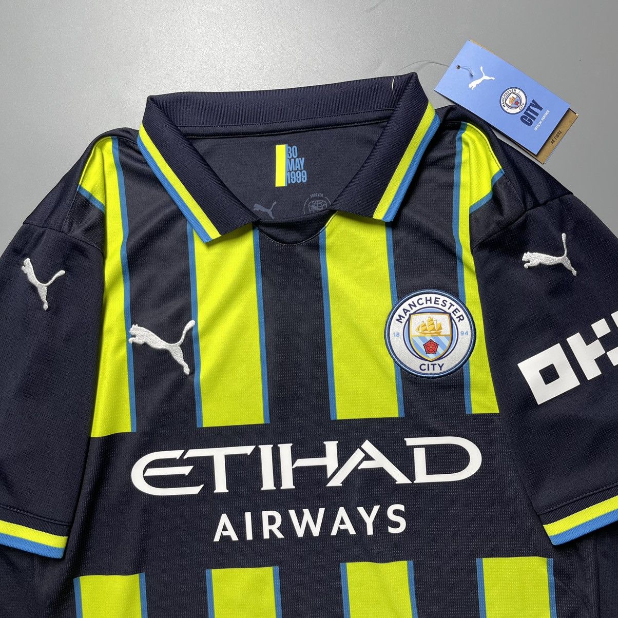 Puma MAN CITY PUMA 2024/2025 FOOTBALL AWAY JERSEY #17 DE BRUYNE Size US L / EU 52-54 / 3 - 3 Thumbnail