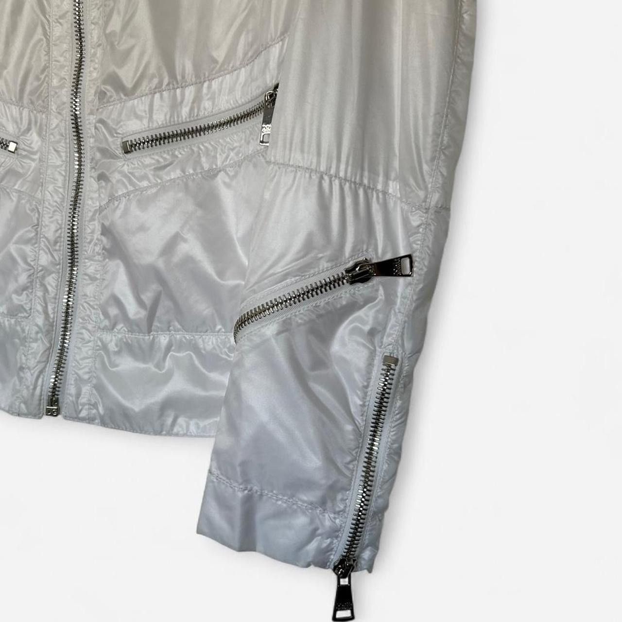 Dolce & Gabbana Dolce & Gabbana 2000s Multi Zipped White Nylon Jacket Size M / US 6-8 / IT 42-44 - 7 Thumbnail