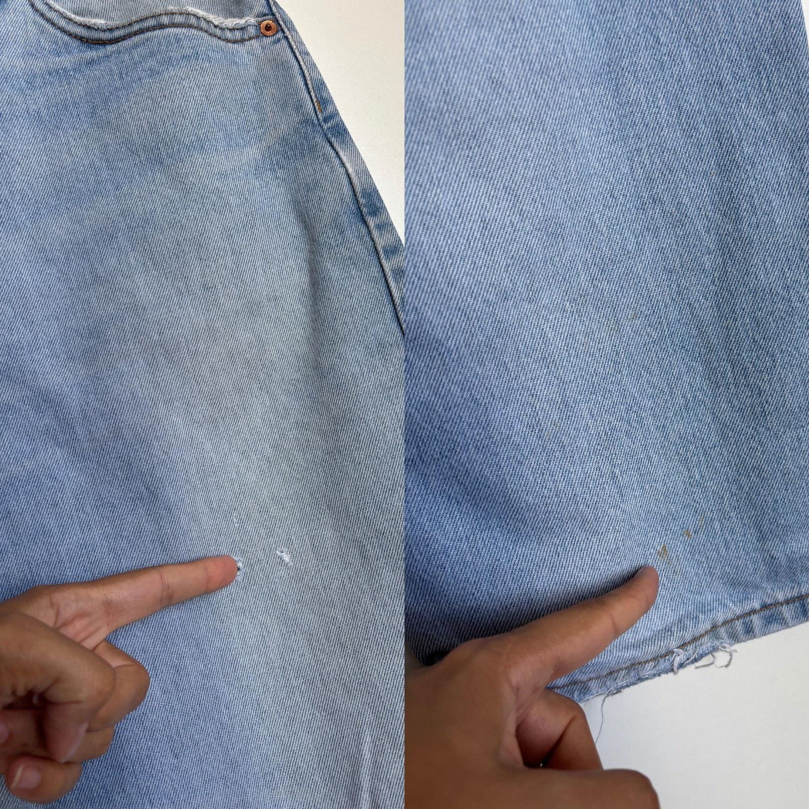 Levi's Levi’s 522 W38 L34 Light Wash Tapered Button Fly Jeans 2009 Size US 38 / EU 54 - 7 Thumbnail
