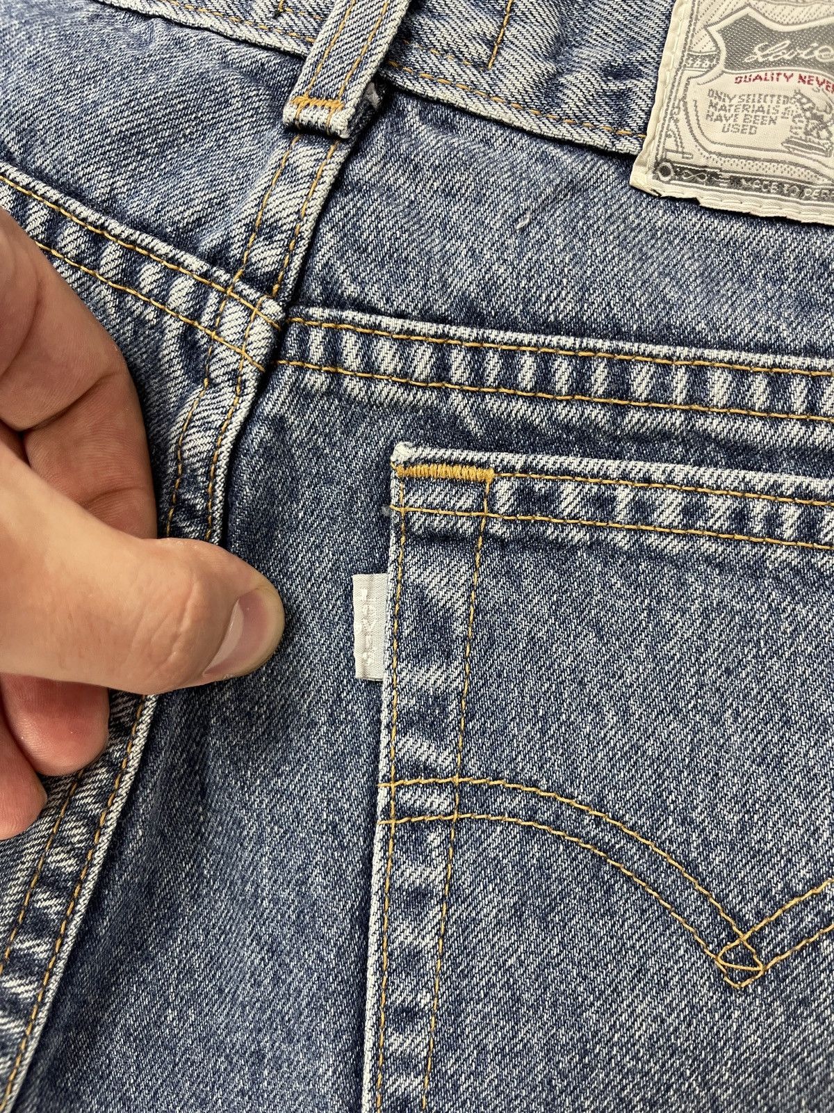 Levi's Levi’s 782 silver tab vintage 80s made in Italy denim jeans Size 26" / US 2 / IT 38 - 15 Thumbnail