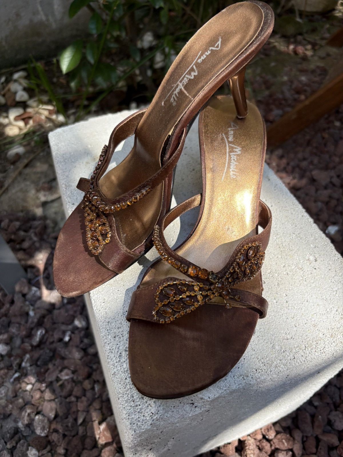 Vintage Anne Michelle mules Size US 6.5 / IT 36.5 - 7 Thumbnail