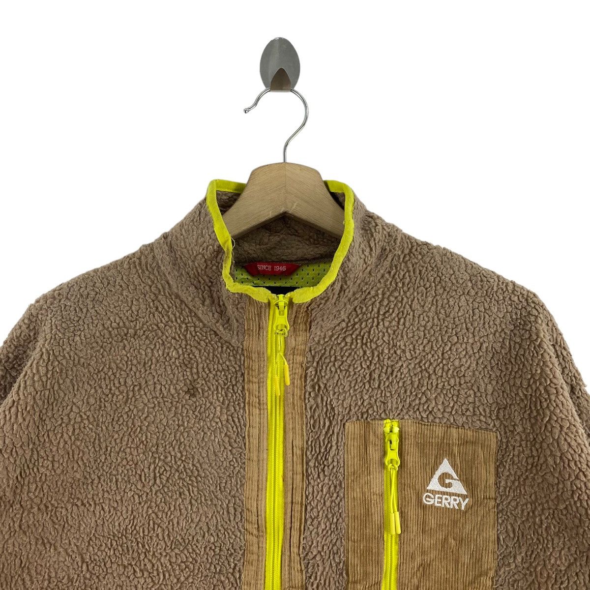Other GERRY Outdoors Deep Pile Sherpa Brown Bomber Jacket Size US L / EU 52-54 / 3 - 2 Thumbnail