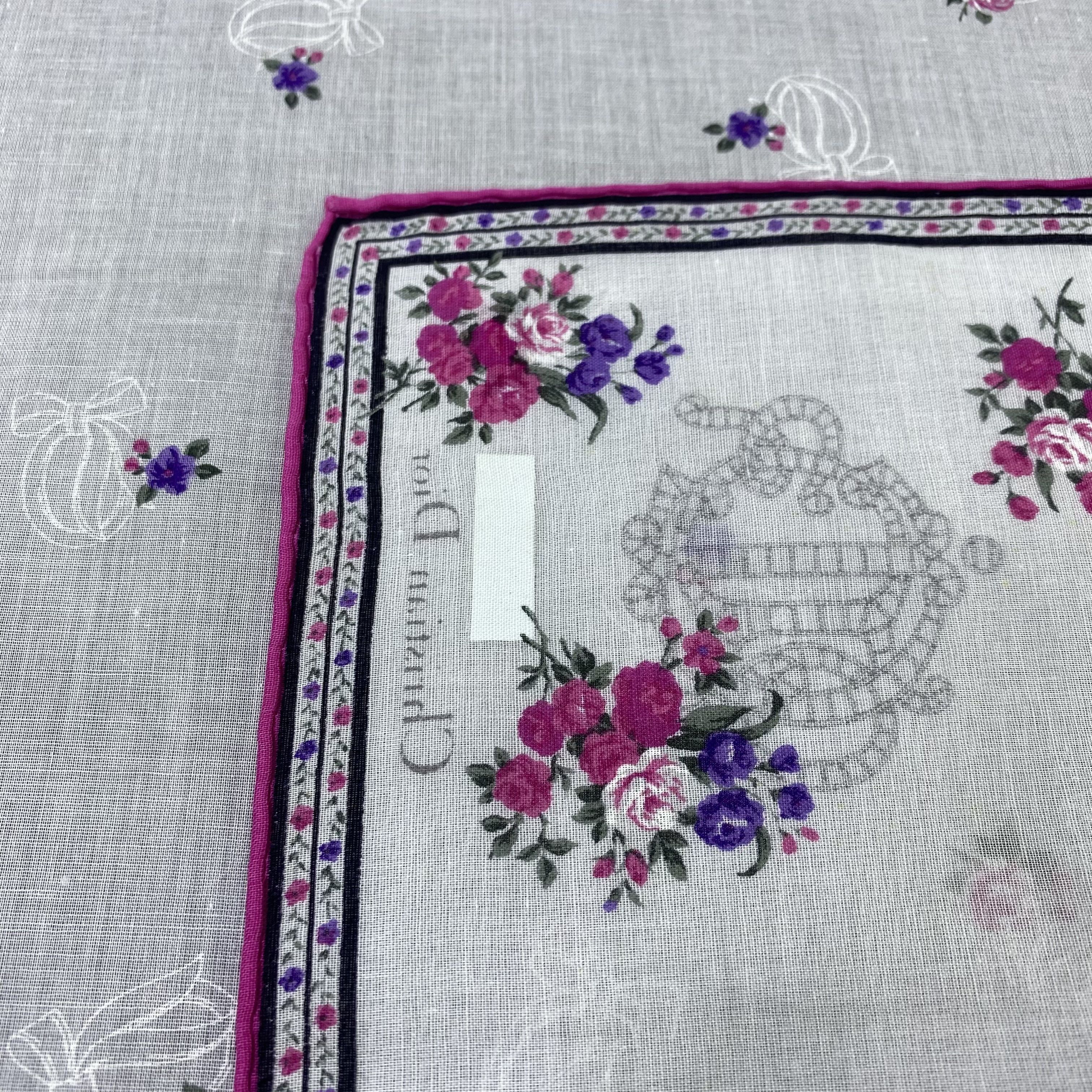 Vintage Christian Dior Handkerchief Neckerchief Bandana-B2078 Size ONE SIZE - 5 Thumbnail