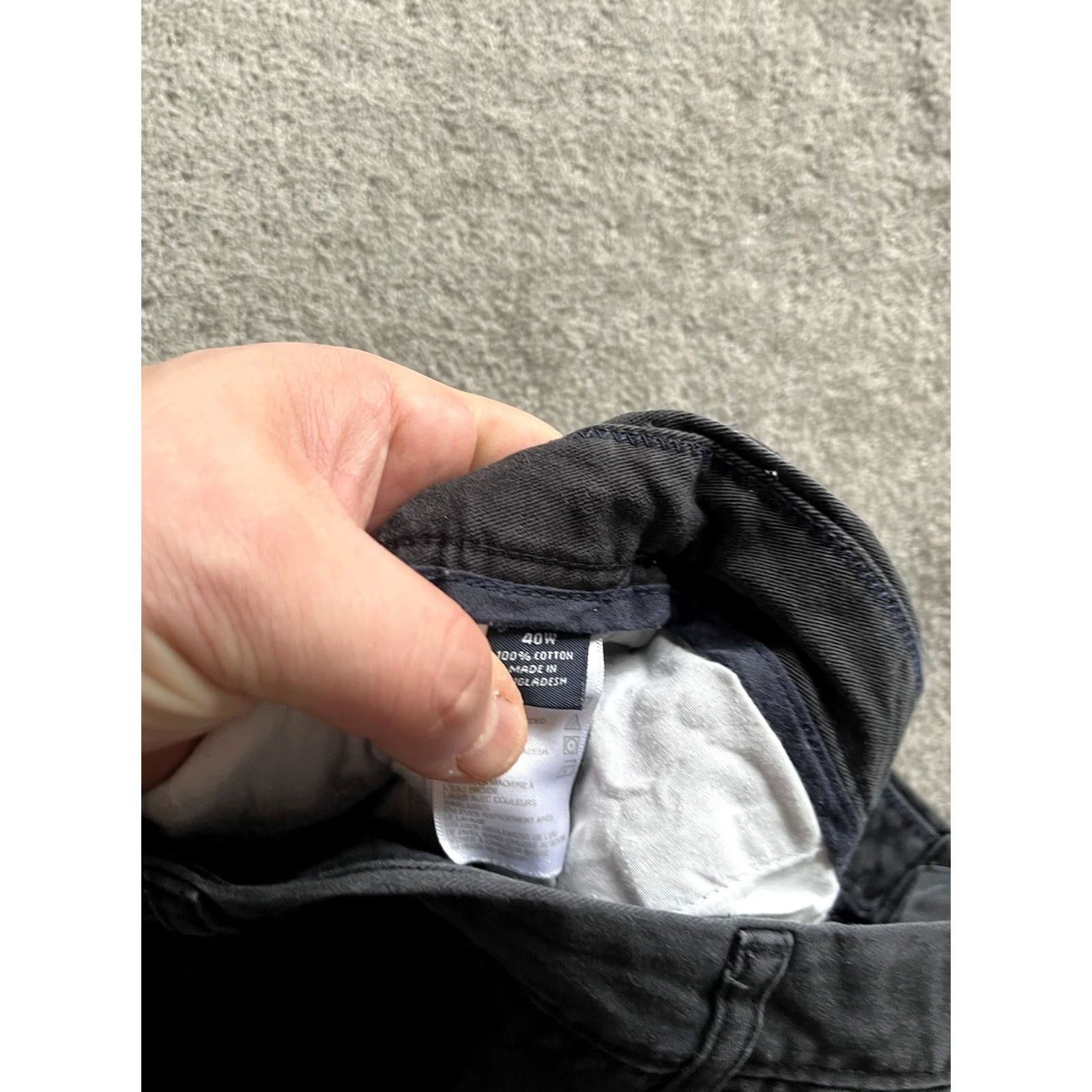 Nautica Nautica Shorts Mens Size 40 Black Casual Summer Cotton The Fit Size US 40 / EU 56 - 5 Thumbnail