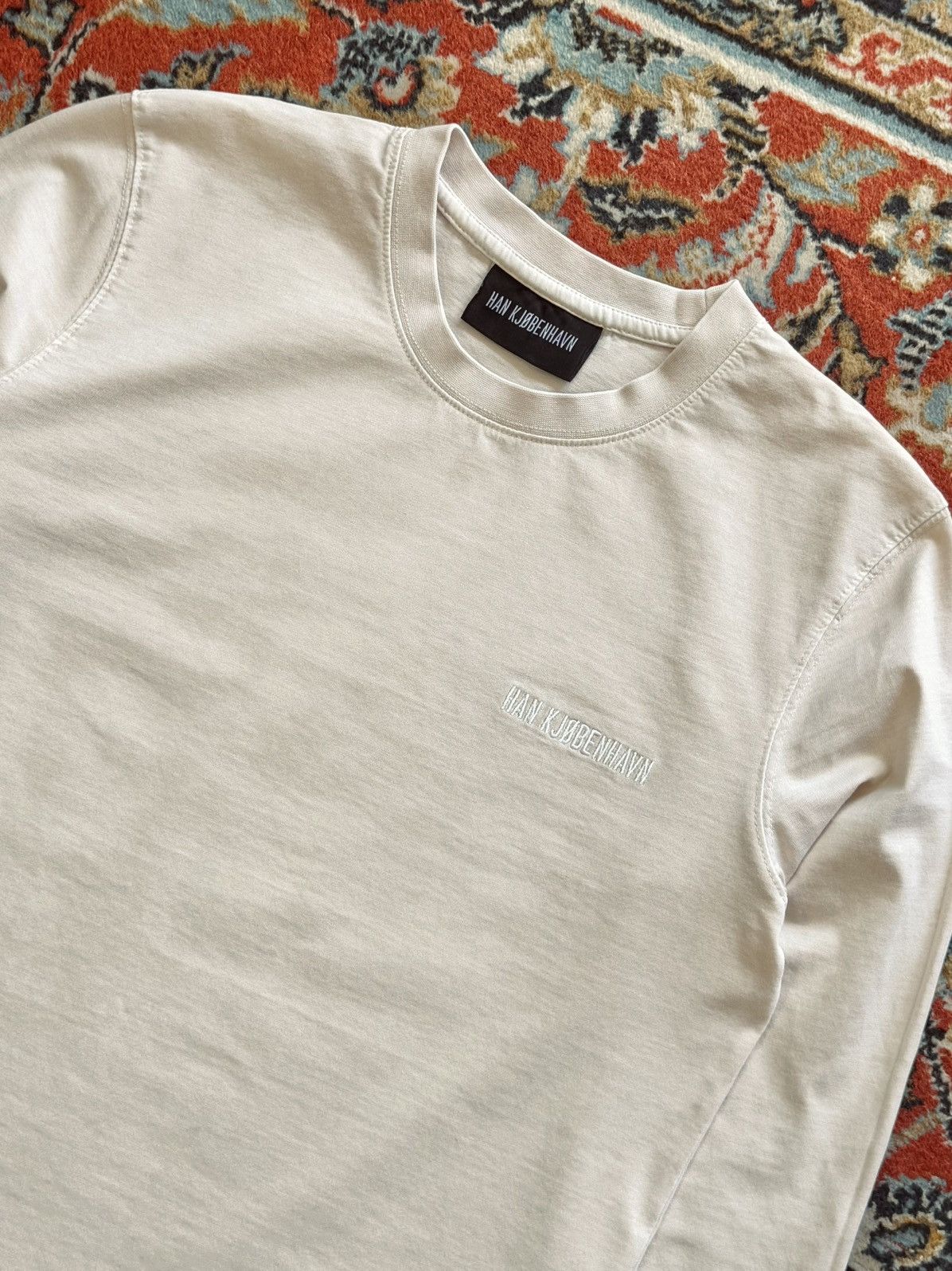 Han Kjobenhavn Han Kjobenhavn Embroidered Logo Long Sleeve Tee Size US M / EU 48-50 / 2 - 6 Thumbnail