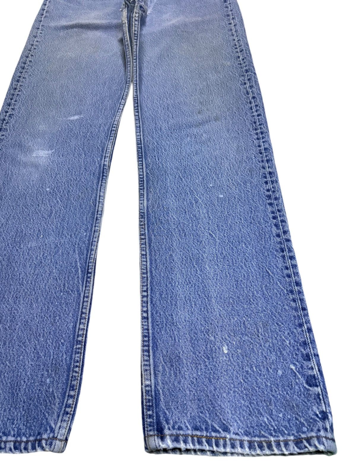 Levi's Vintage 80s Levis 501xx Blue Wash Distressed Jeans Size US 31 - 7 Thumbnail