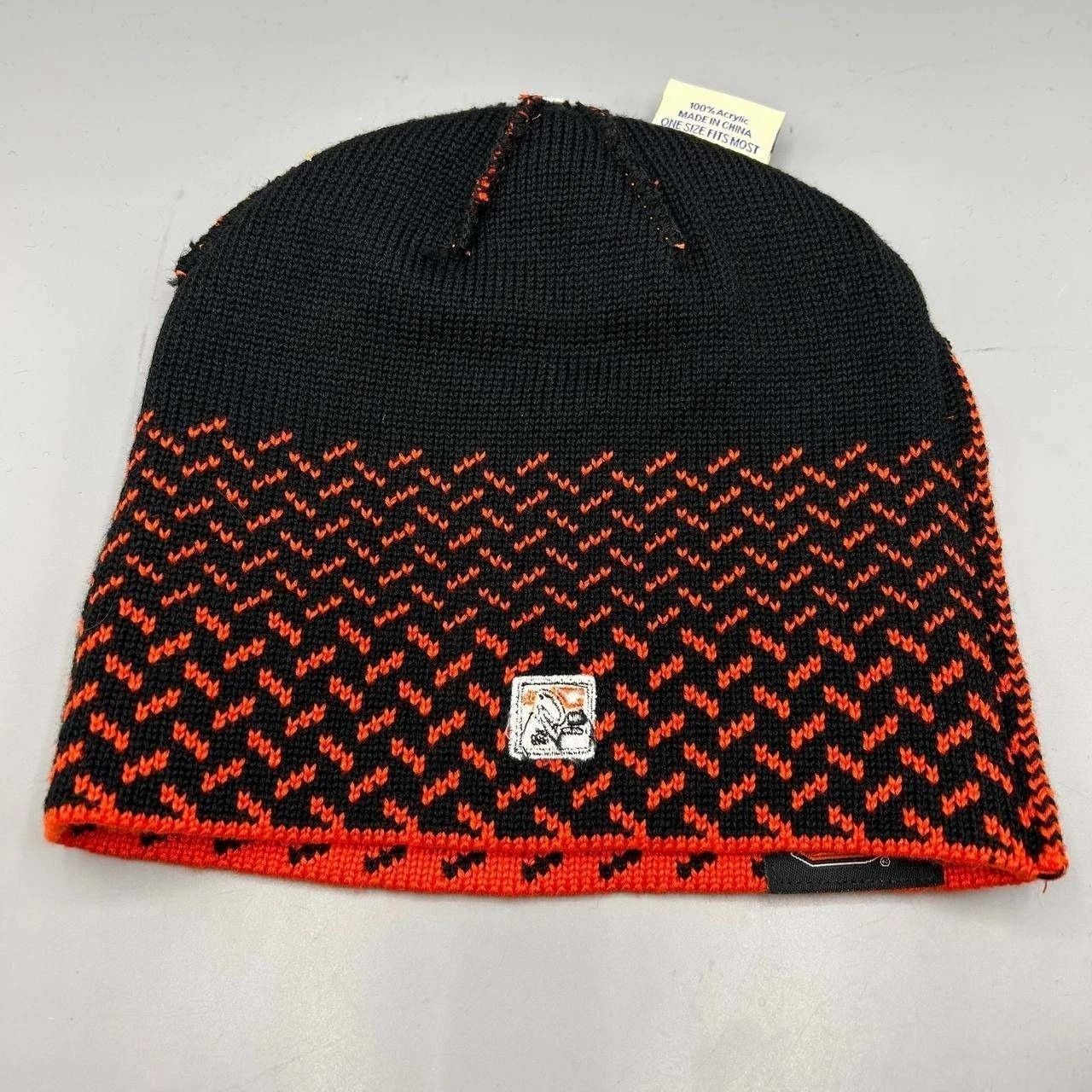 The Game Oklahoma State Cowboys Hat Men Red Black The Game Beanie Cap Size ONE SIZE - 4 Thumbnail