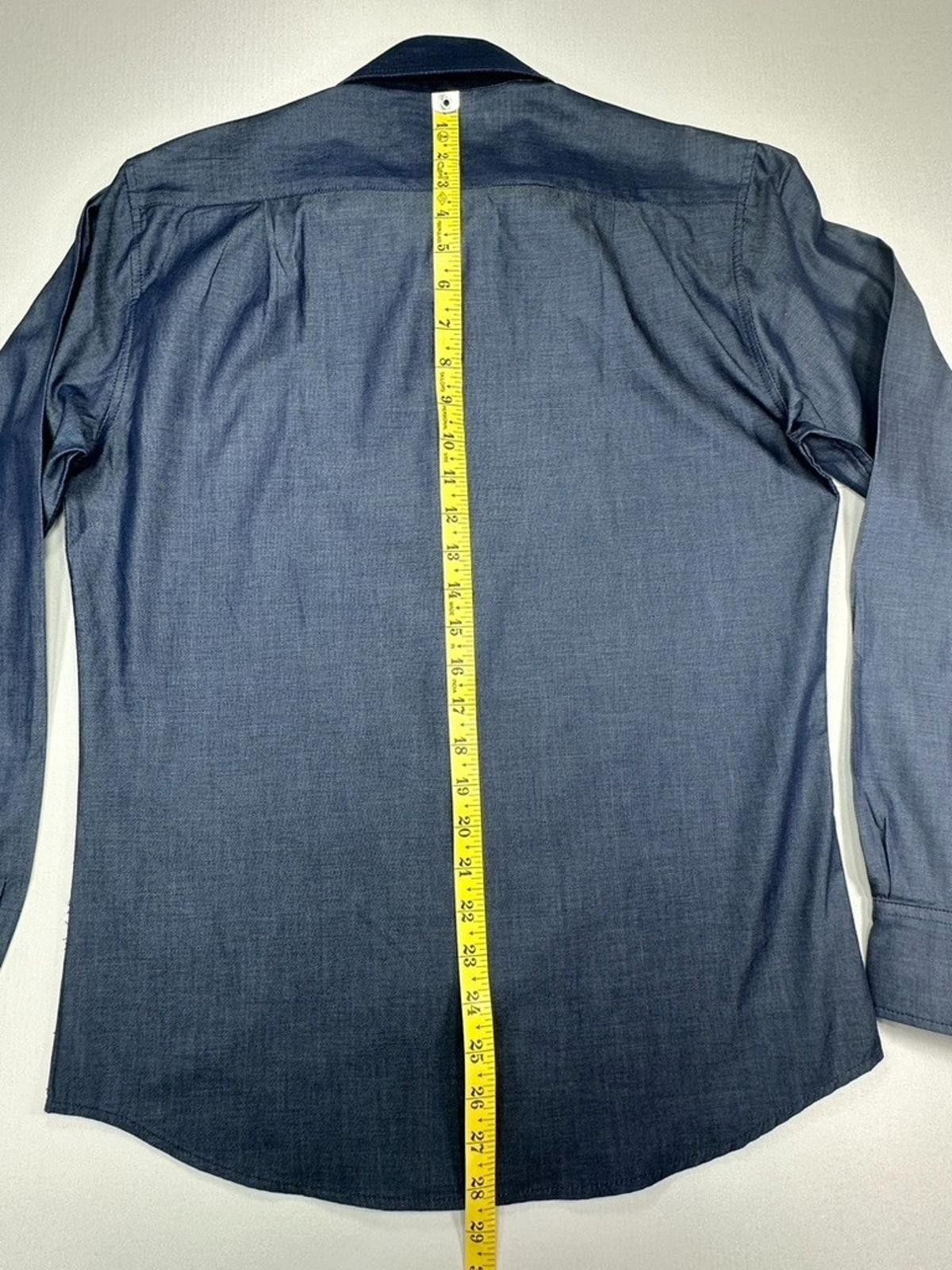Beverly Hills Polo Club Beverly Hills Polo Club 100% Cotton Button Down Blue Men's S Size US S / EU 44-46 / 1 - 3 Thumbnail