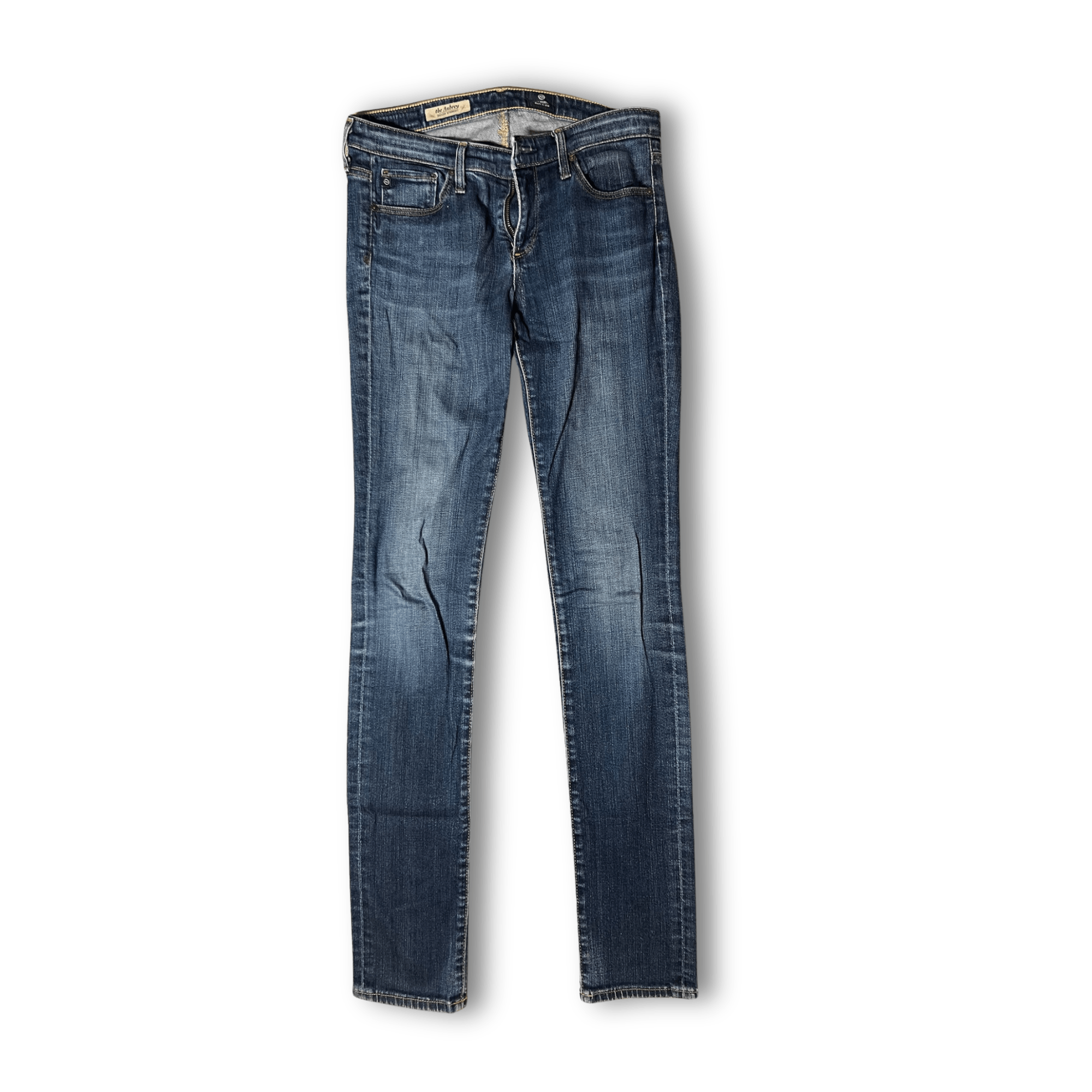 AG Adriano Goldschmied Adriano Goldschmied The Aubrey Skinny Straight Jeans Size 27 Size 27" / US 4 / IT 40 - 2 Thumbnail