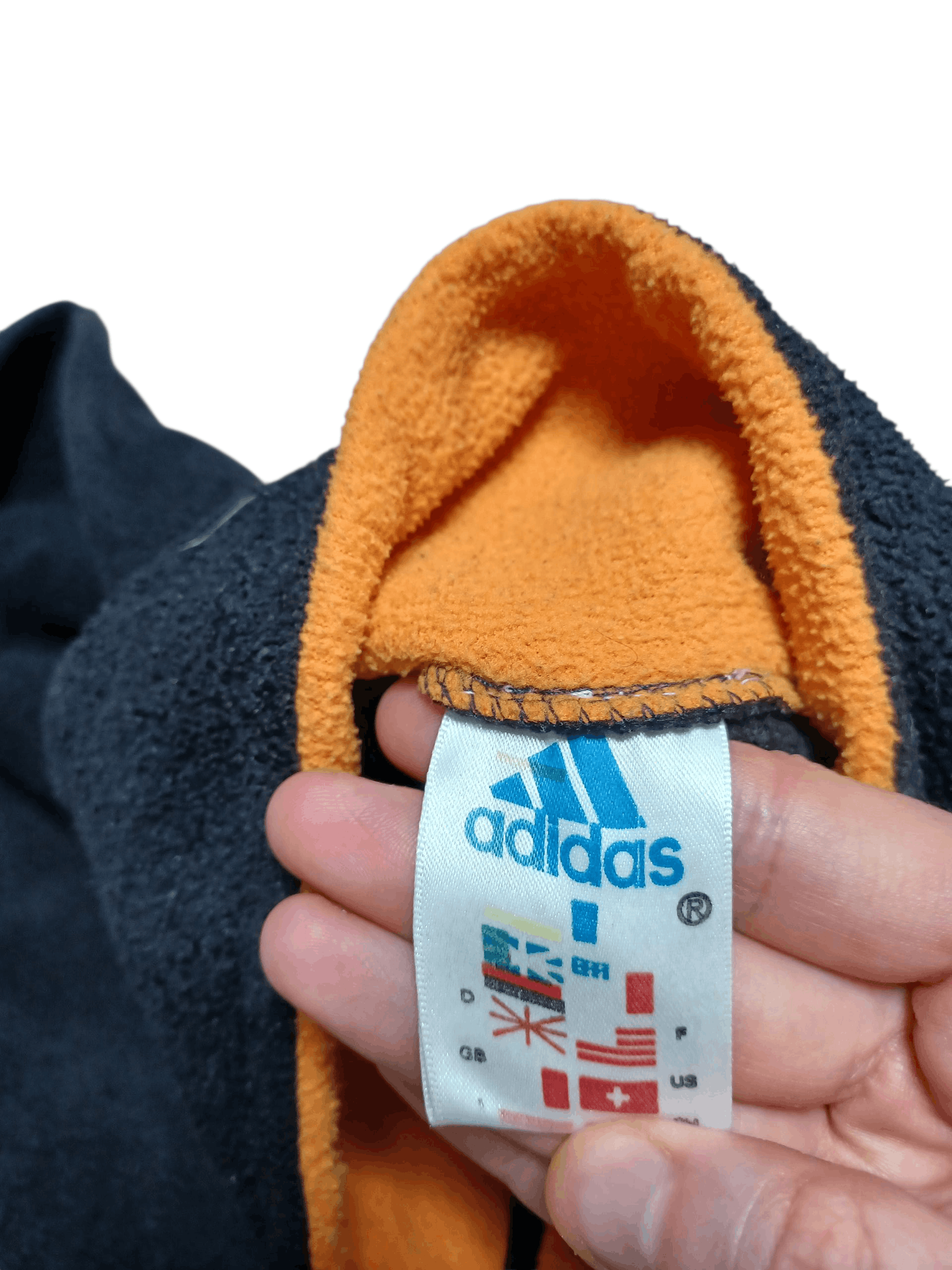 Adidas ADIDAS VINTAGE FLEECE BIG LOGO EMBROIDERED 1/3 SWEATSHIRT Size US L / EU 52-54 / 3 - 4 Thumbnail