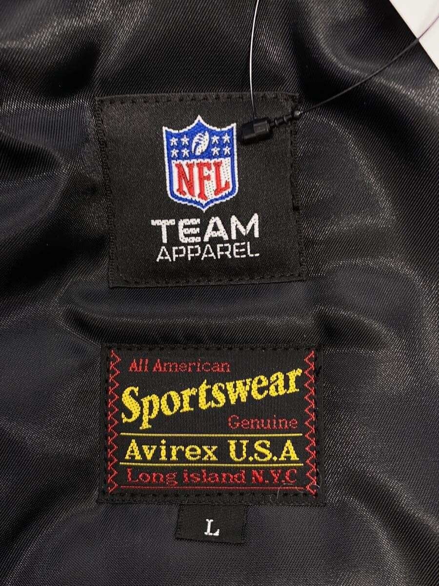 Avirex Avirex Nfl Stadium Hoodie Polyester Padded Jacket Black Size US L / EU 52-54 / 3 - 3 Thumbnail