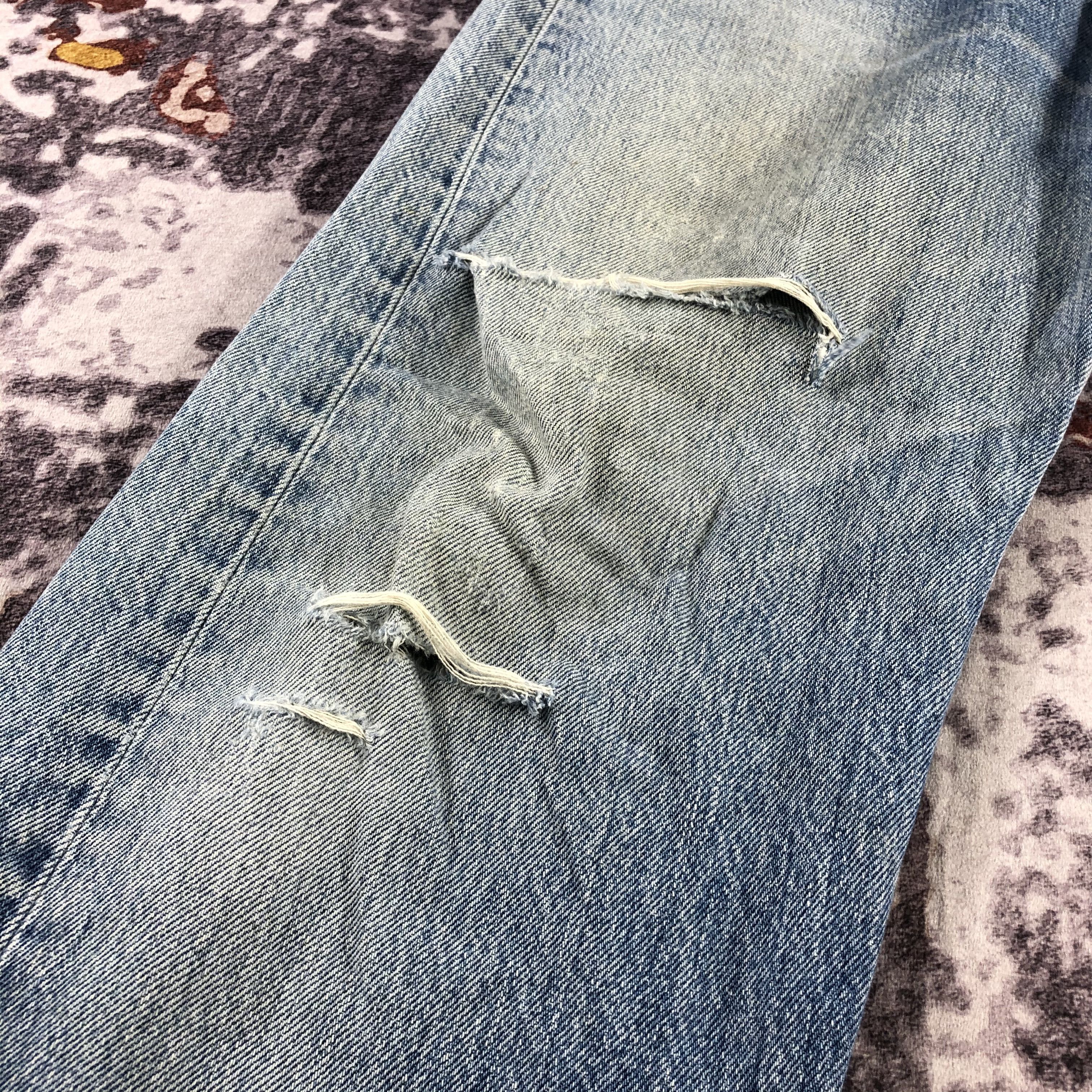 Levi's Vintage 90s Distress Levis 501 Jeans-JM2769 Size US 35 - 10 Thumbnail