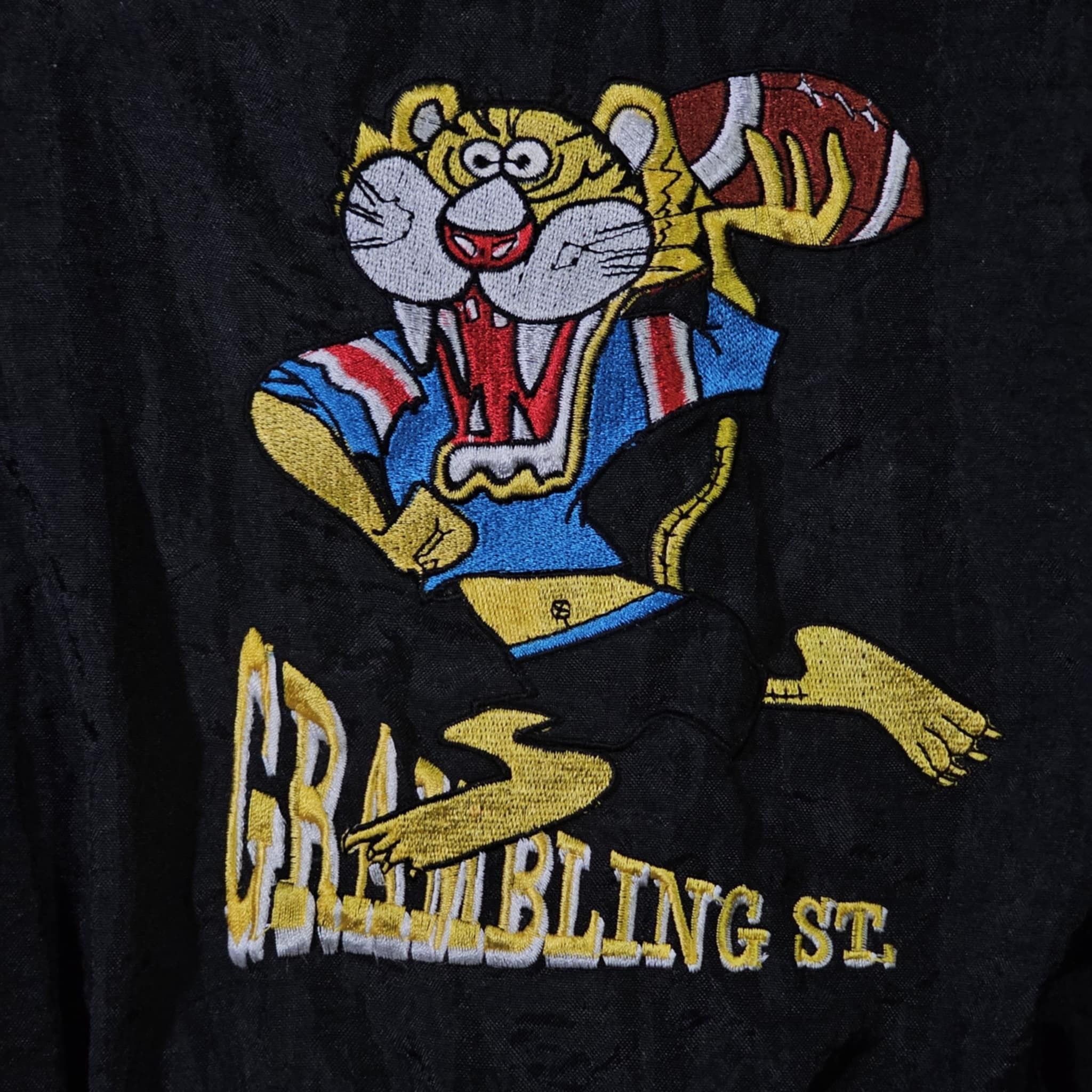 NCAA × Vintage Grambling St Tigers Vintage 90s HBCU Starter Style Jacket Size US XL / EU 56 / 4 - 2 Thumbnail