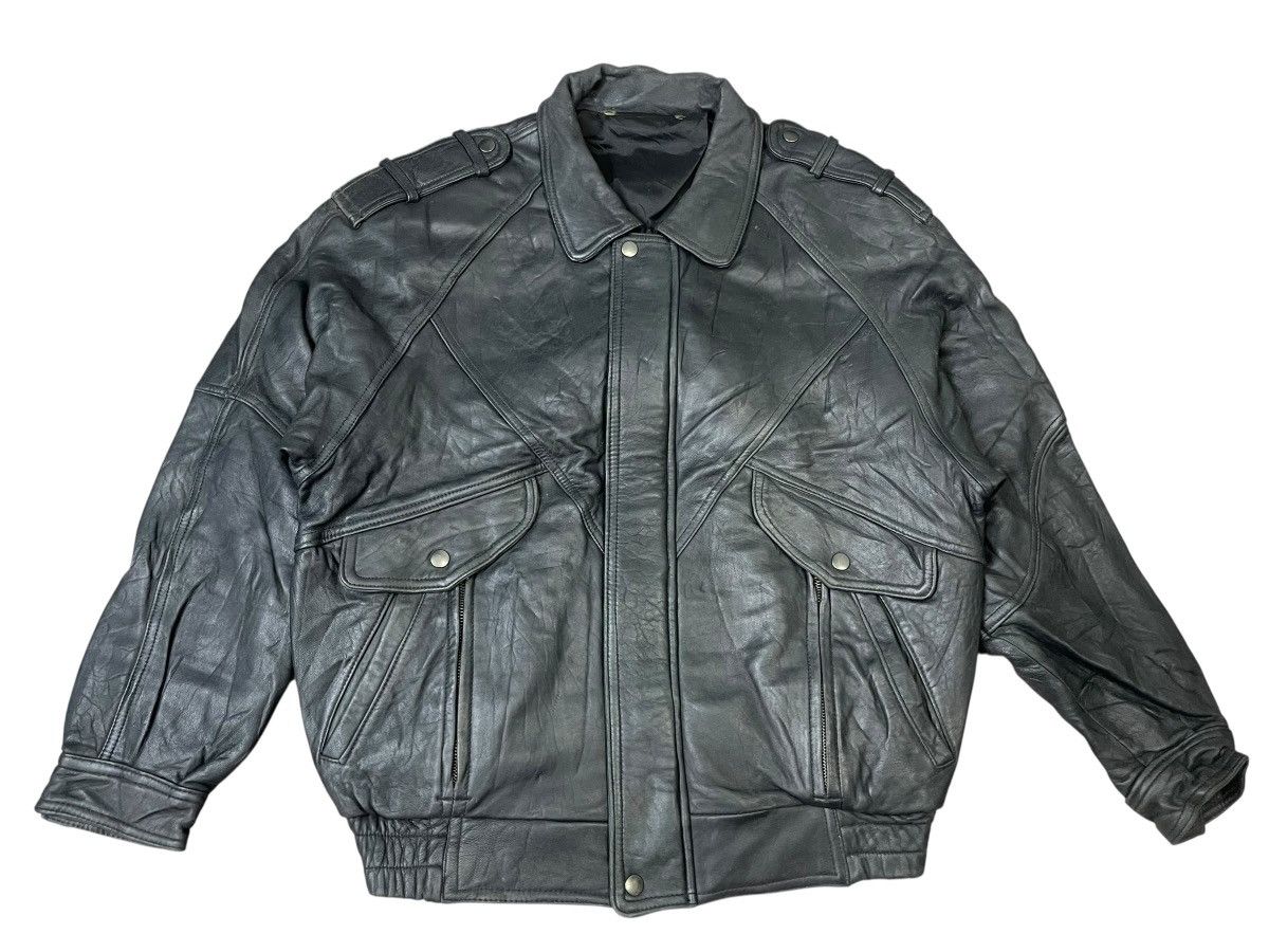 Indian Motorcycle Vintage Motorcyle Racing Leather Jacket Size US L / EU 52-54 / 3 - 2 Thumbnail