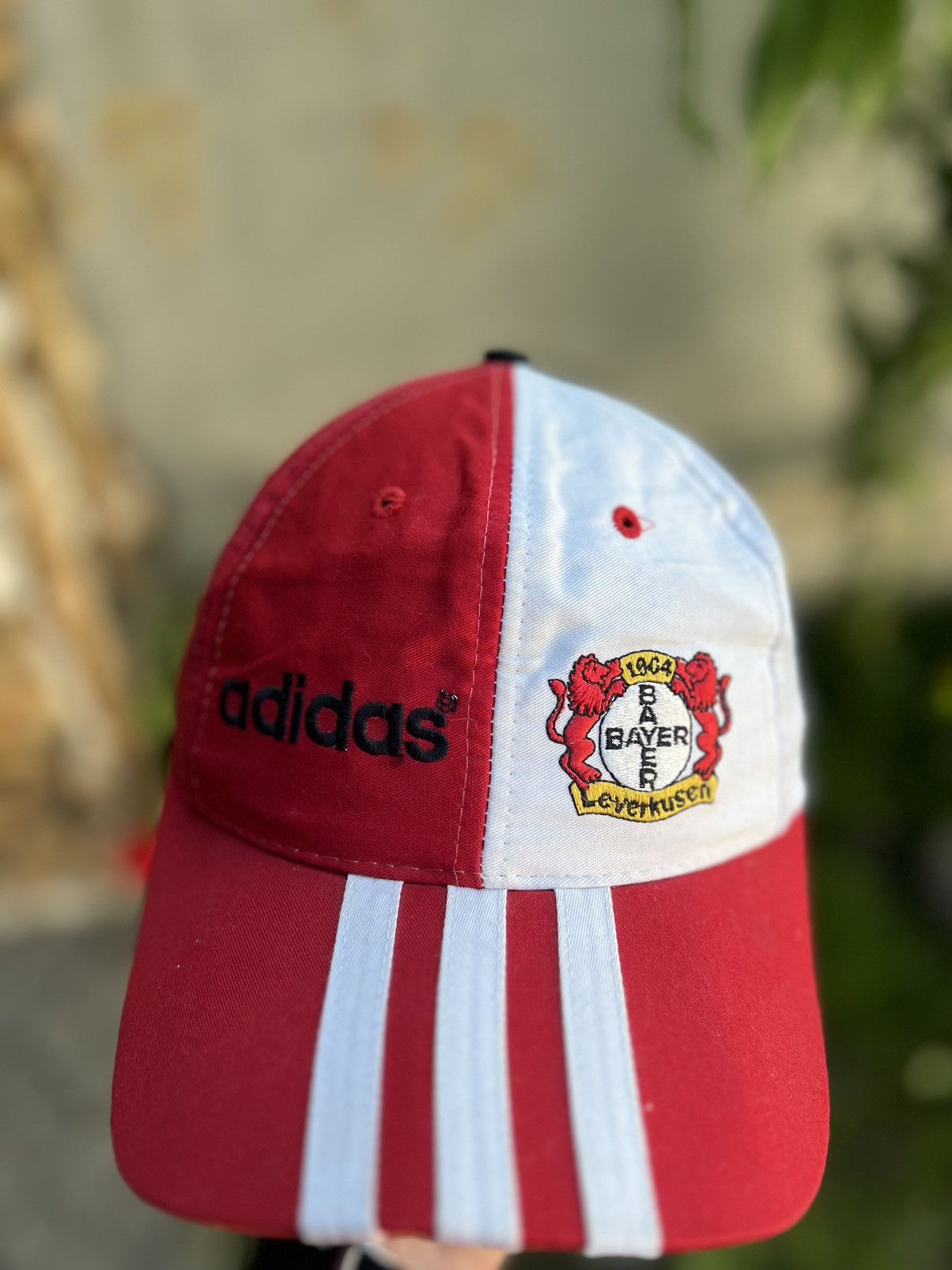 Vintage Adidas Vintage Bayer Leverkusen Hat Cap Size ONE SIZE - 2 Thumbnail