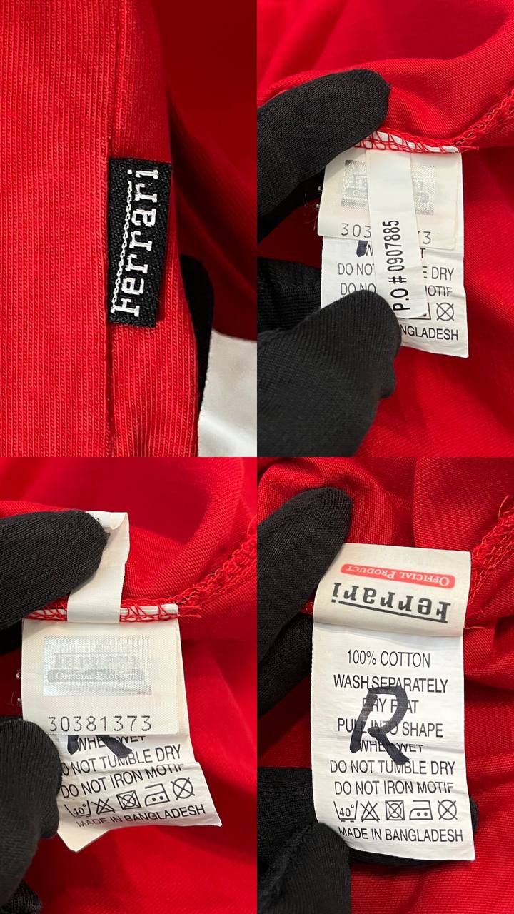 Ferrari × Formula 1 Ferrari t shirt vintage red racing Size US XL / EU 56 / 4 - 8 Thumbnail