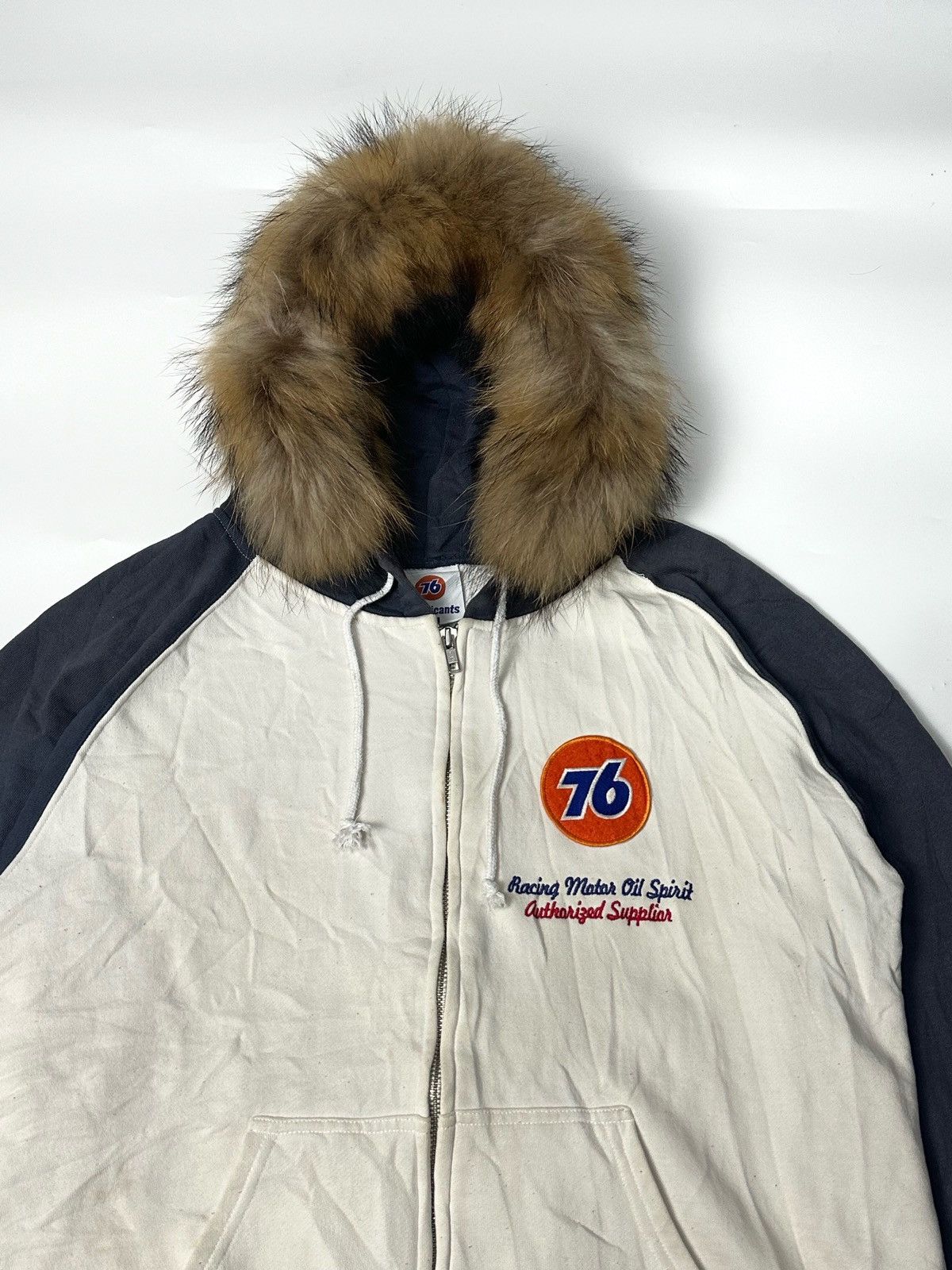 Hysteric Glamour Faux Fur Hoodie Union 76 Lubricant Ifsix Lgb Styled Size US M / EU 48-50 / 2 - 5 Thumbnail