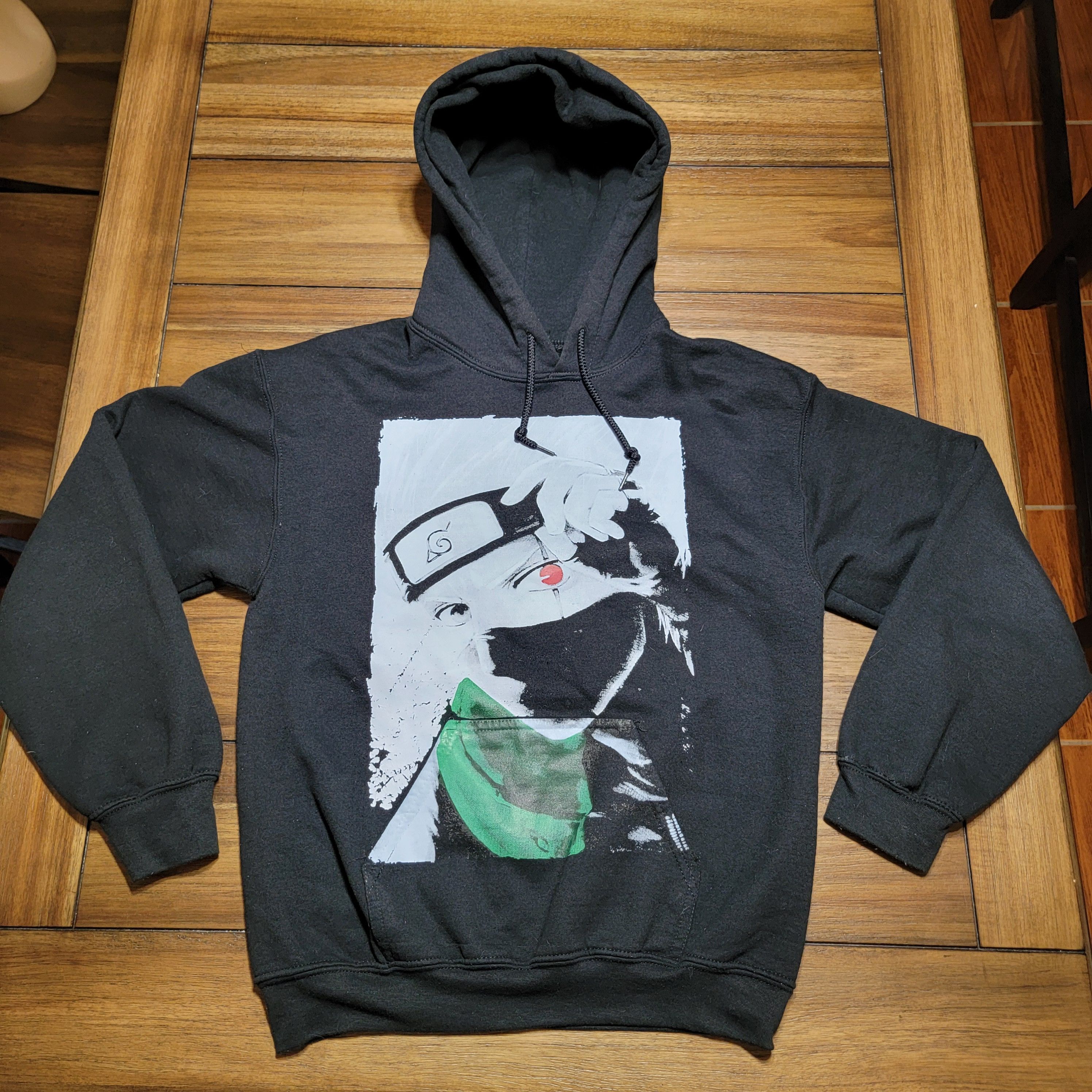 Gildan Naruto Shippuden LS Black Gildan Hoodie - Size Small Size US S / EU 44-46 / 1 - 1 Thumbnail