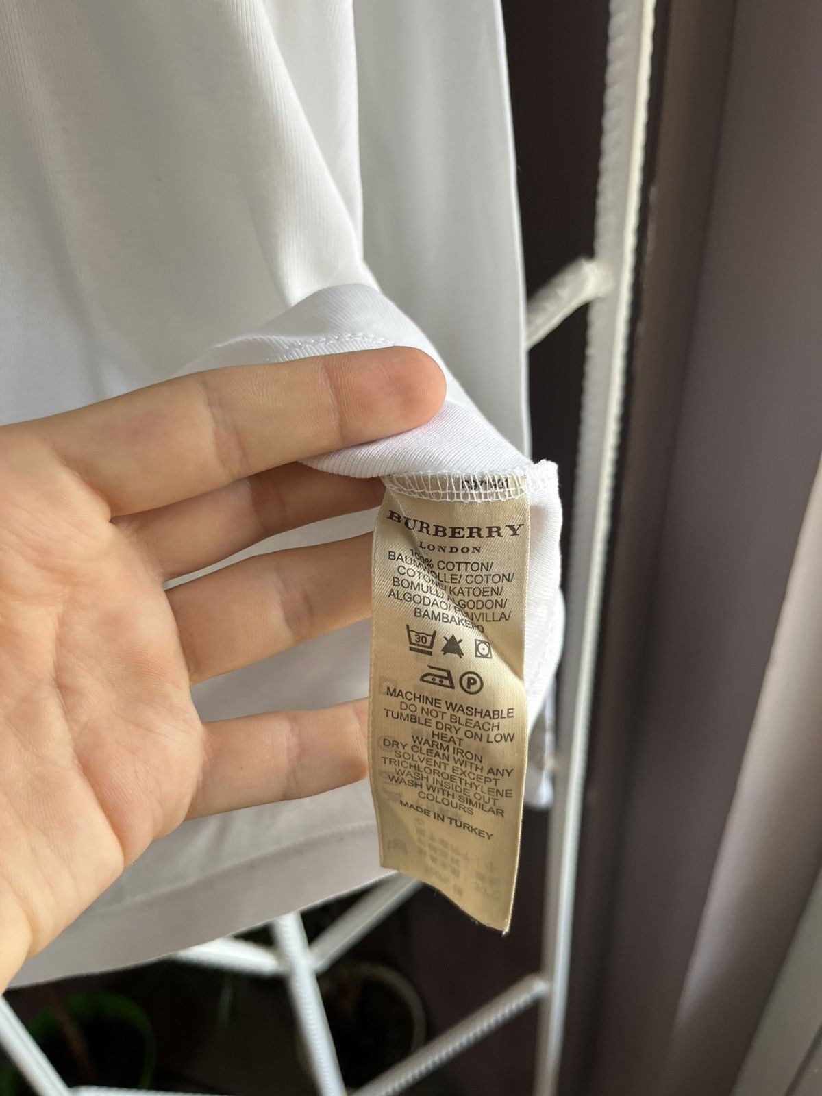 Burberry Vintage Burberry Prorsum White Longsleeve Size XL / US 12-14 / IT 48-50 - 4 Thumbnail