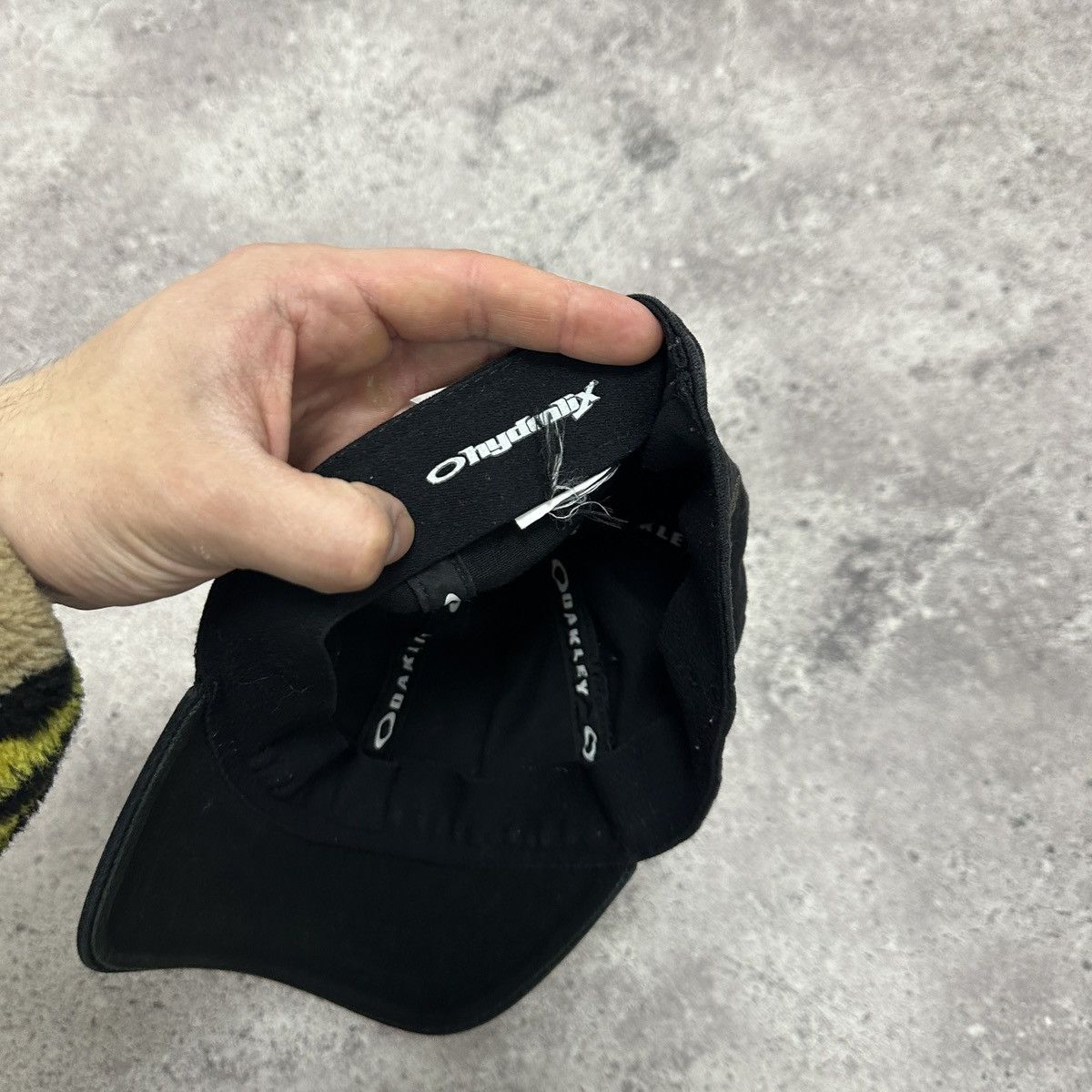 Oakley Vintage 90s 00s y2k Oakley Sun Faded Cap with puff logo hype Size 30 - 6 Thumbnail