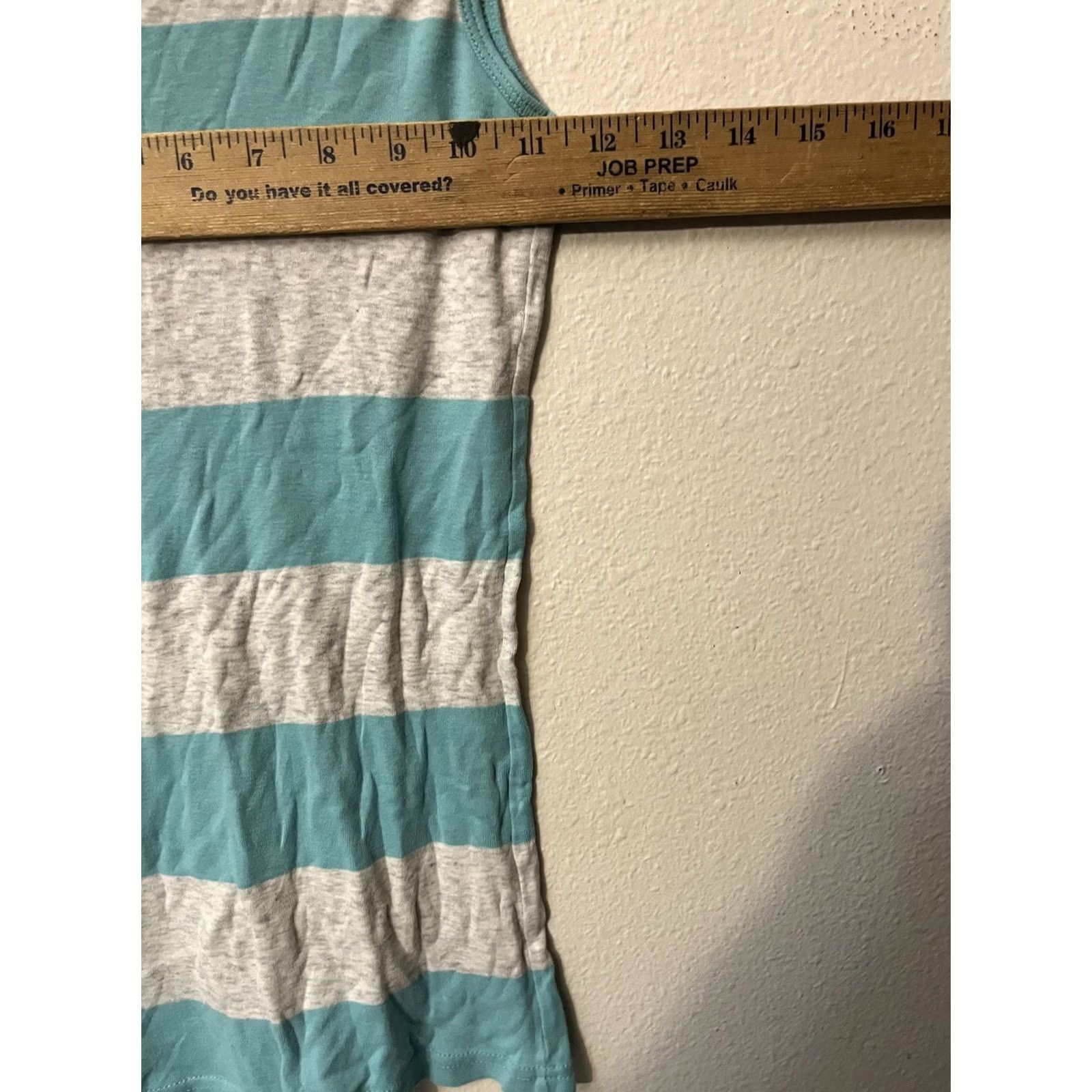 H&M H&M Divided Tank Shirt Women Size 4 Blue Gray Striped Blouse Size S / US 4 / IT 40 - 5 Thumbnail