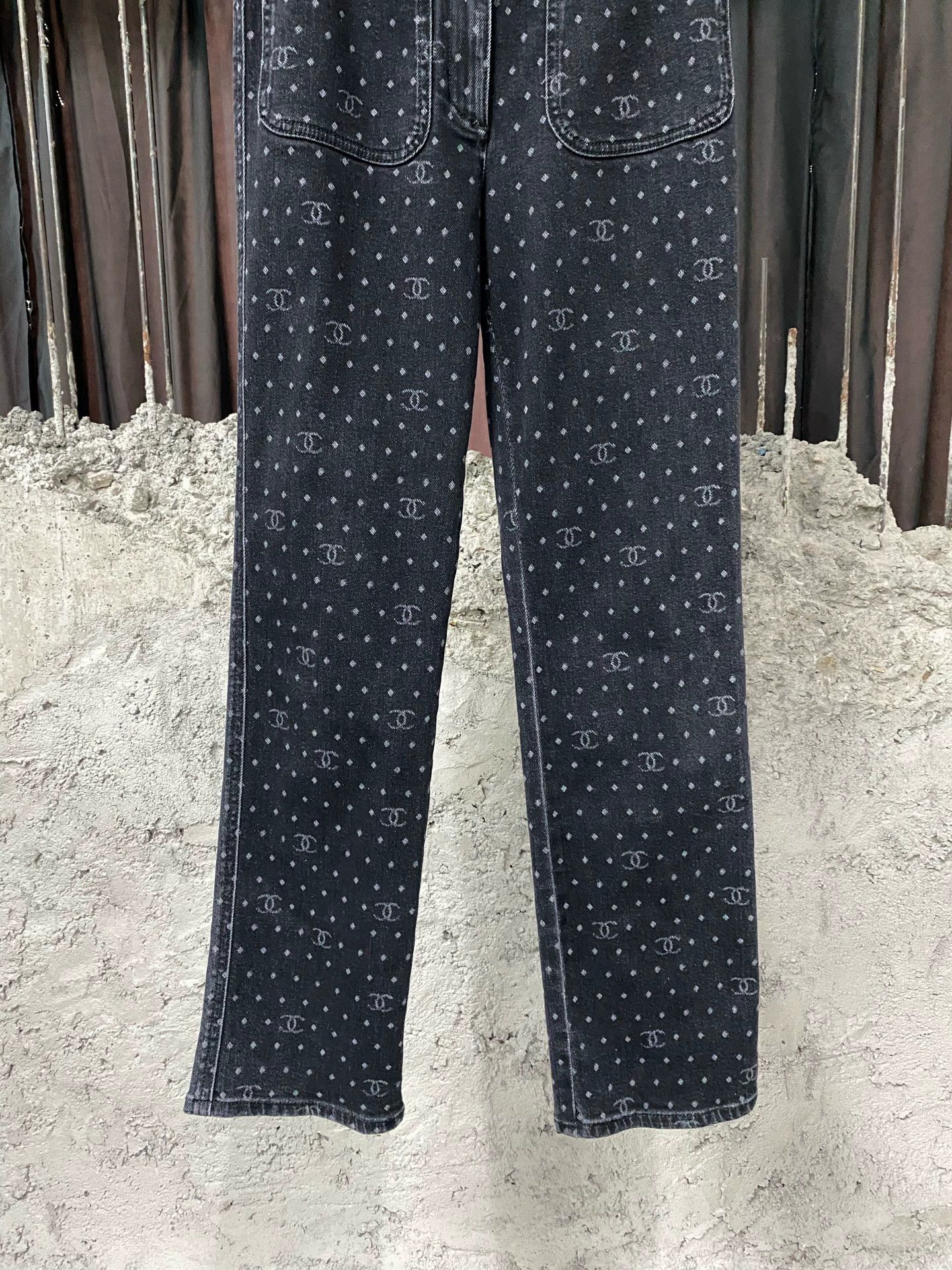 Chanel Chanel Polka Dot Double C Jeans Size US 34 / EU 50 - 5 Thumbnail