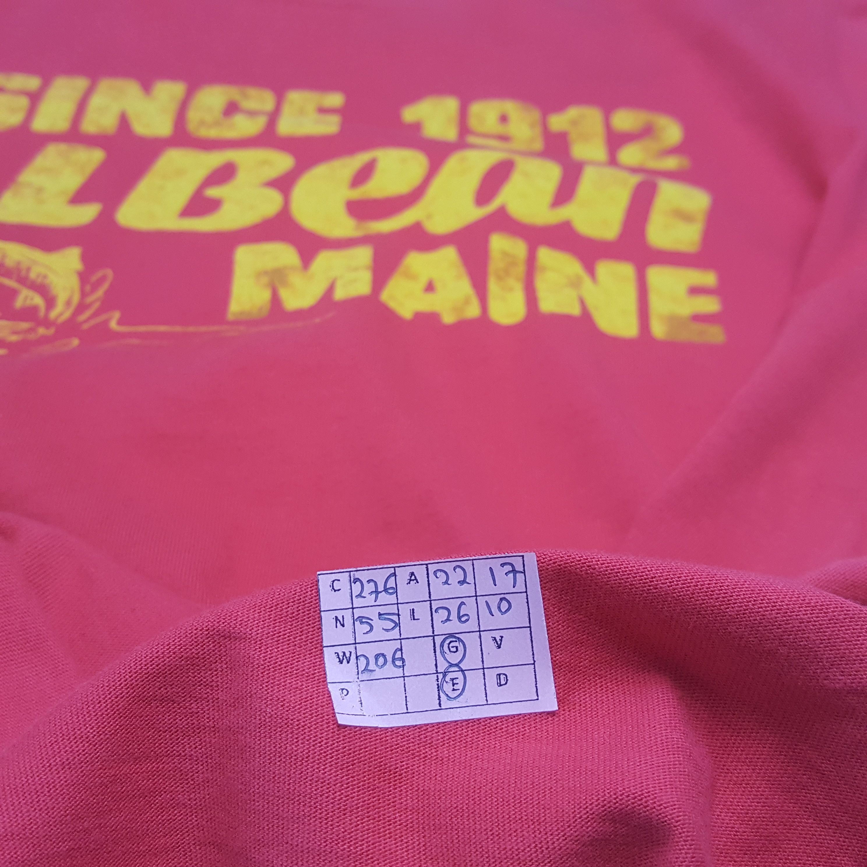 L.L. Bean × Vintage LL Bean Maine Streetwear Style Tshirt Size US L / EU 52-54 / 3 - 9 Thumbnail