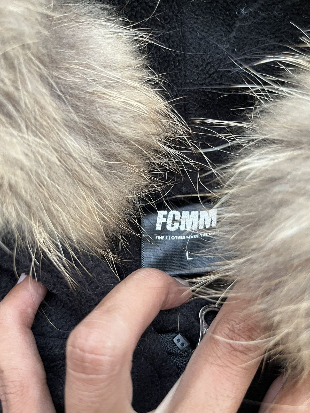 If Six Was Nine × Le Grande Bleu (L.G.B.) FUR HOODIE FCMM FLECEE HOODIE Size US L / EU 52-54 / 3 - 4 Thumbnail