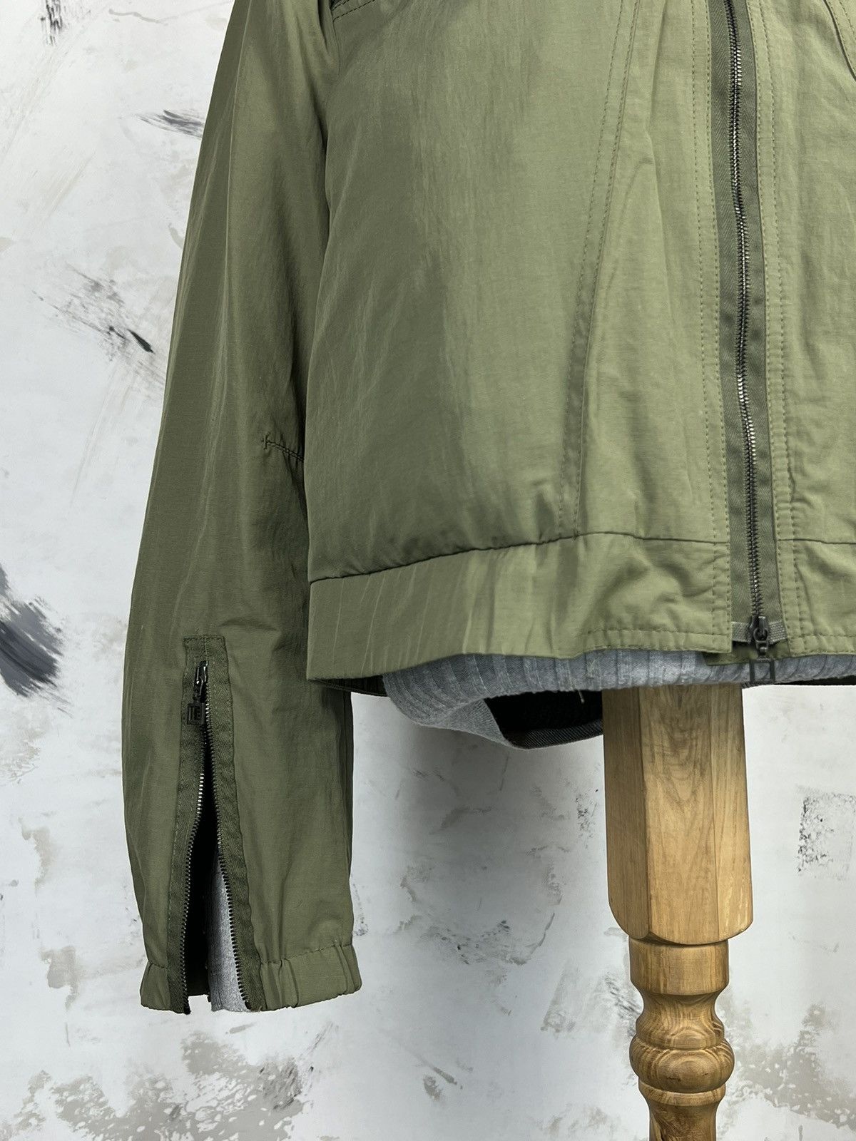 Vintage Vintage Marc Cain Utility Jacket Size M - L Size L / US 10 / IT 46 - 6 Thumbnail