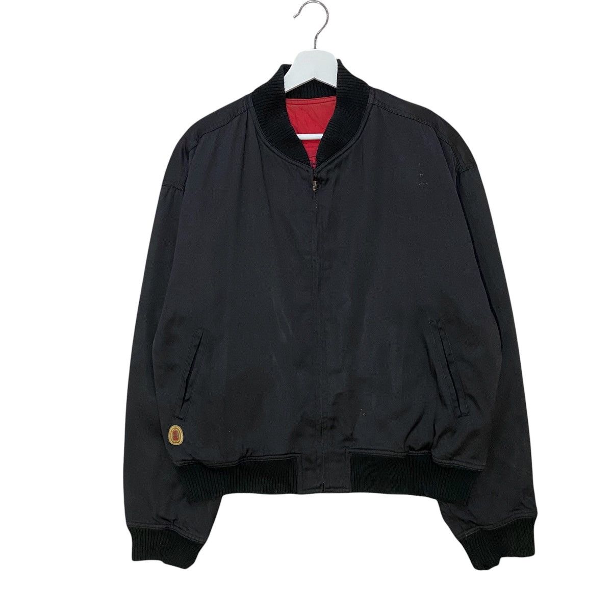 Trussardi ⚡️VINTAGES TRUSSARDI RACING BIG LOGO BOMBERS JACKET Size US L / EU 52-54 / 3 - 2 Thumbnail