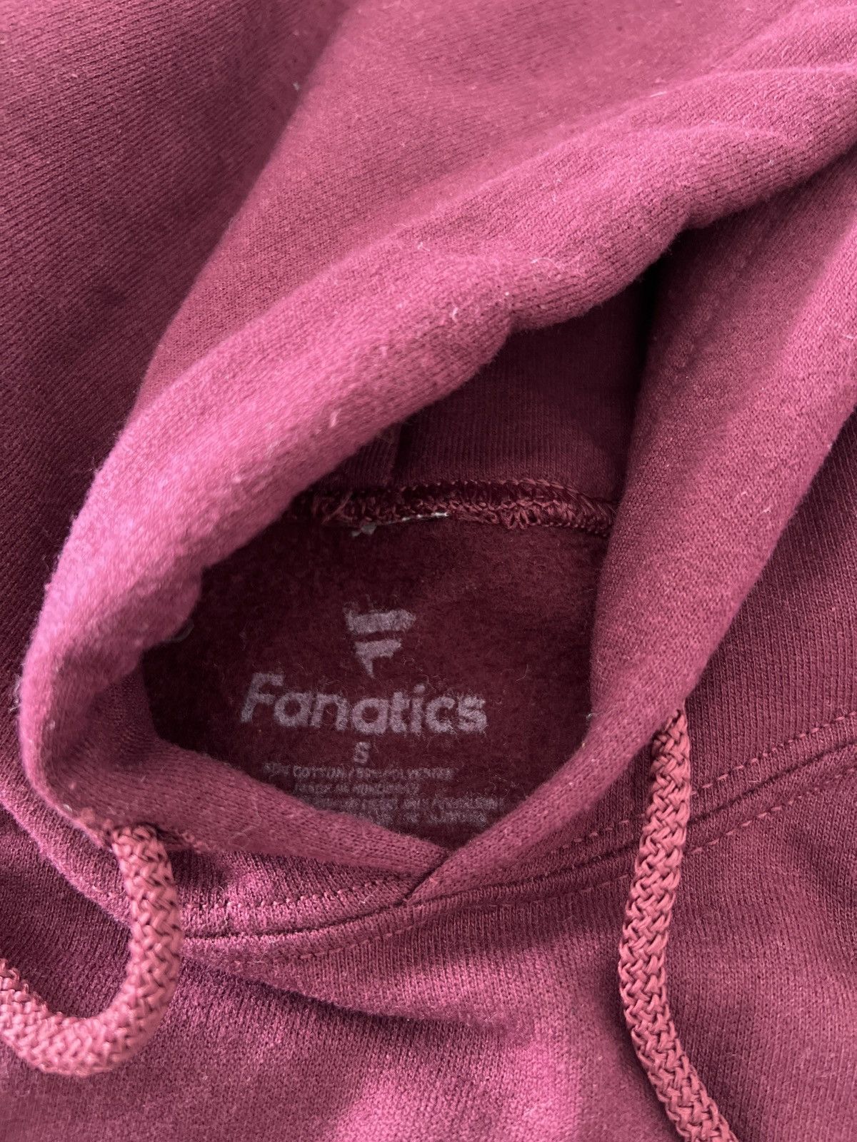 Vintage Crimson Hoodie Size US S / EU 44-46 / 1 - 2 Thumbnail