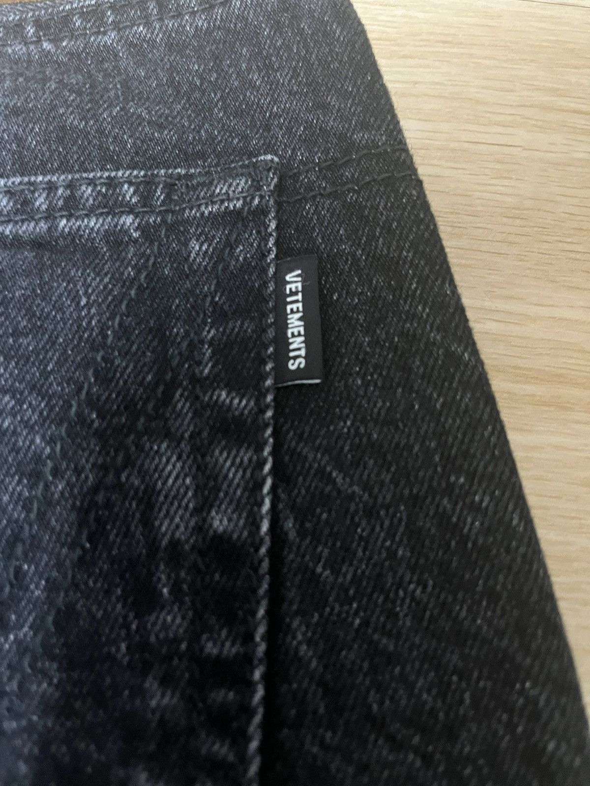 Levi's × Vetements M Vetements SS20 crotch zip split HOMME denim pants jeans Size US 30 / EU 46 - 9 Thumbnail