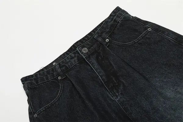 Japanese Brand Rumi American hip-hop retro washed distressed scimitar jeans Size US 32 / EU 48 - 4 Thumbnail